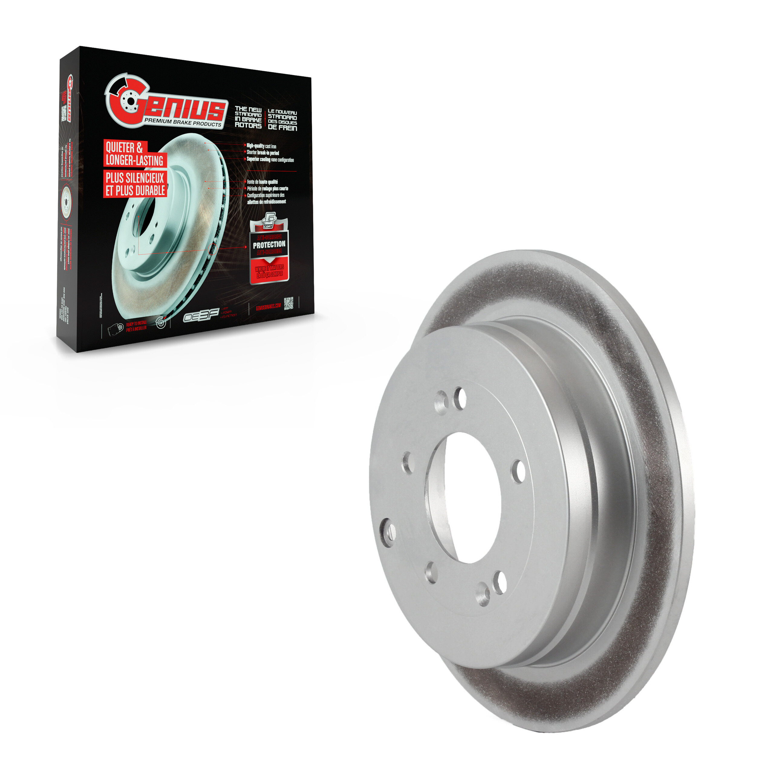 Coated Disc Brake Rotor