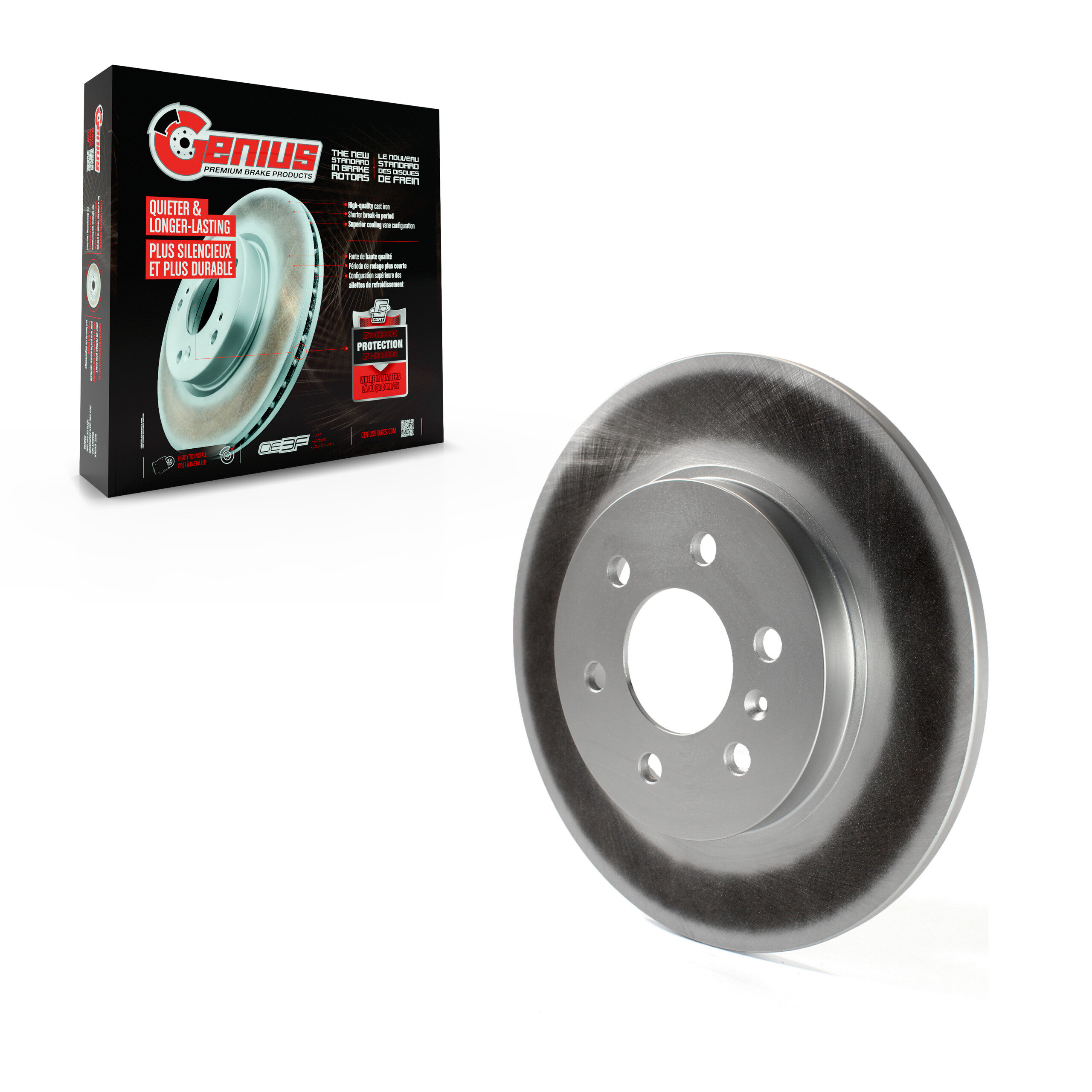 Coated Disc Brake Rotor