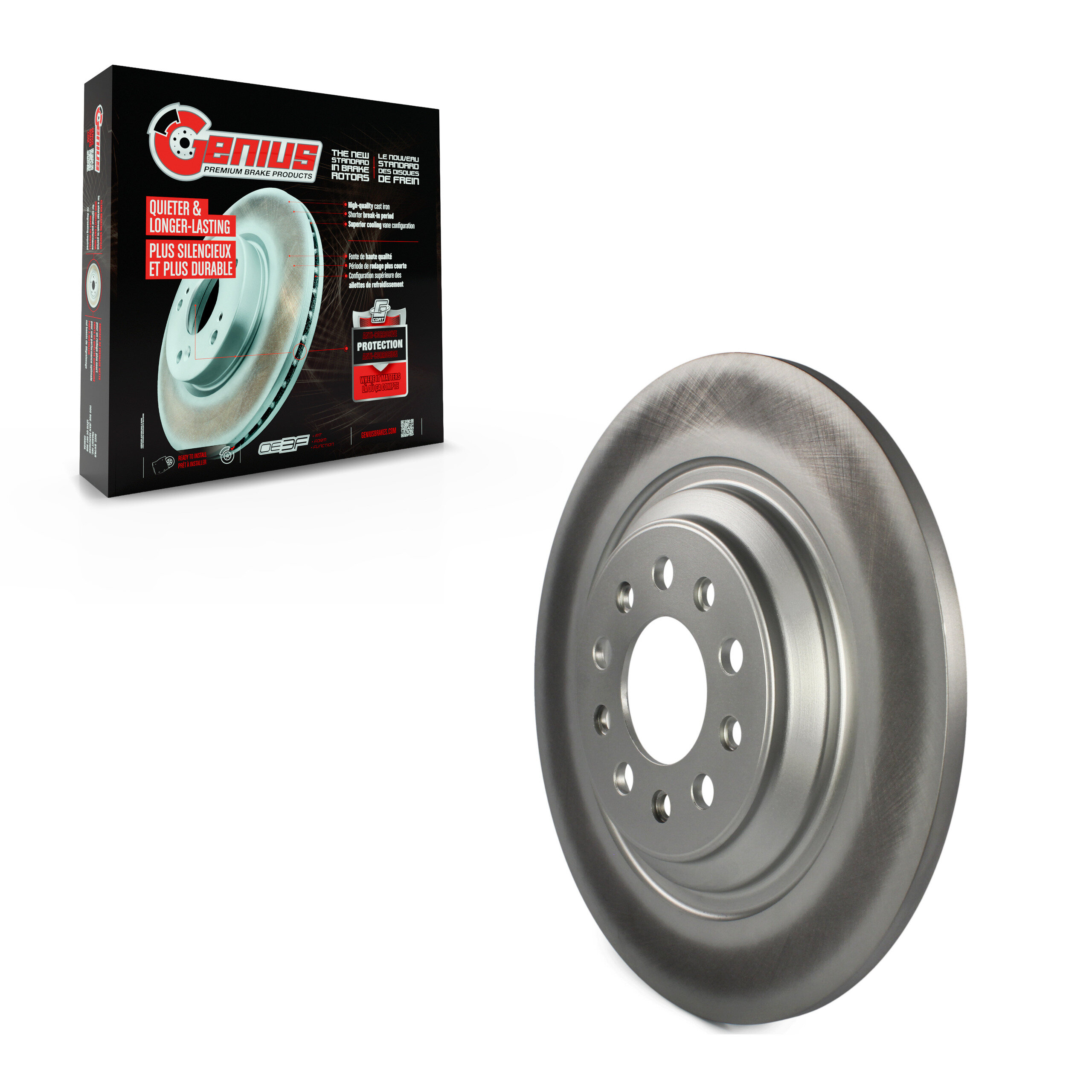 Coated Disc Brake Rotor