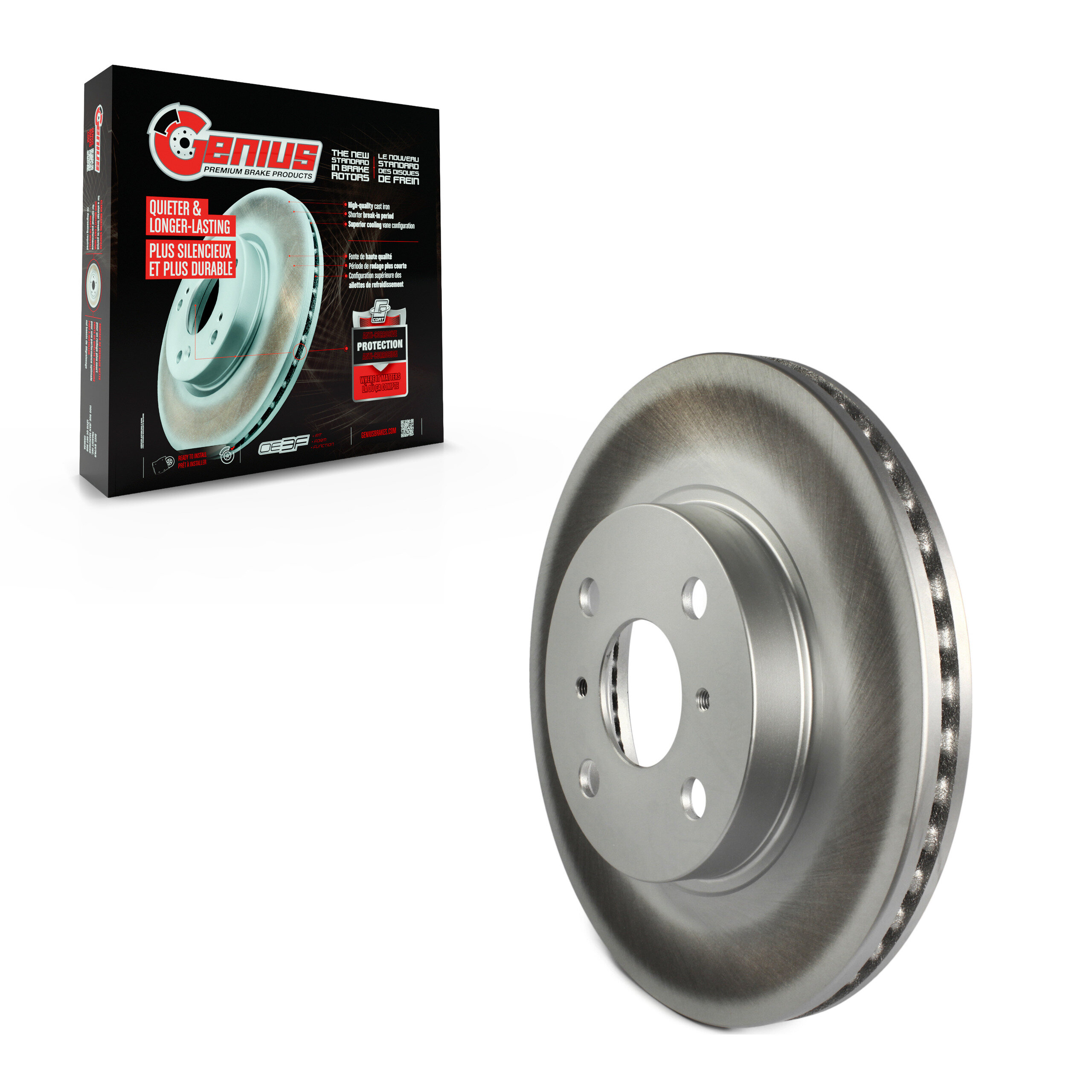 Coated Disc Brake Rotor