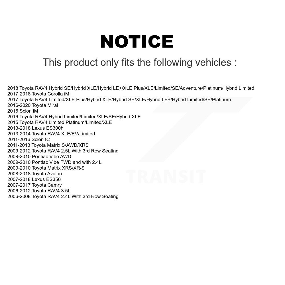 GENIUS - GCR-980470 - Coated Disc Brake Rotor