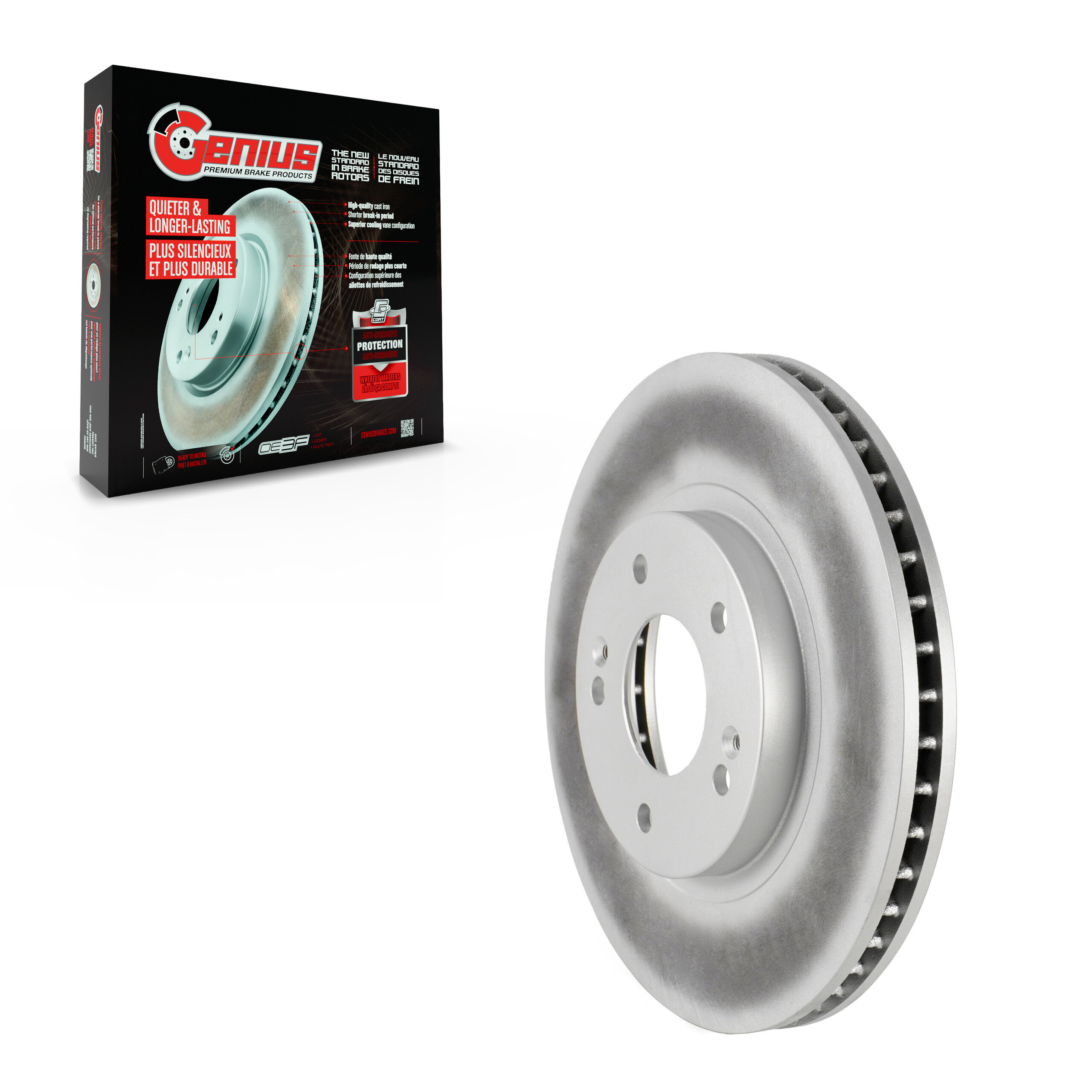 Coated Disc Brake Rotor