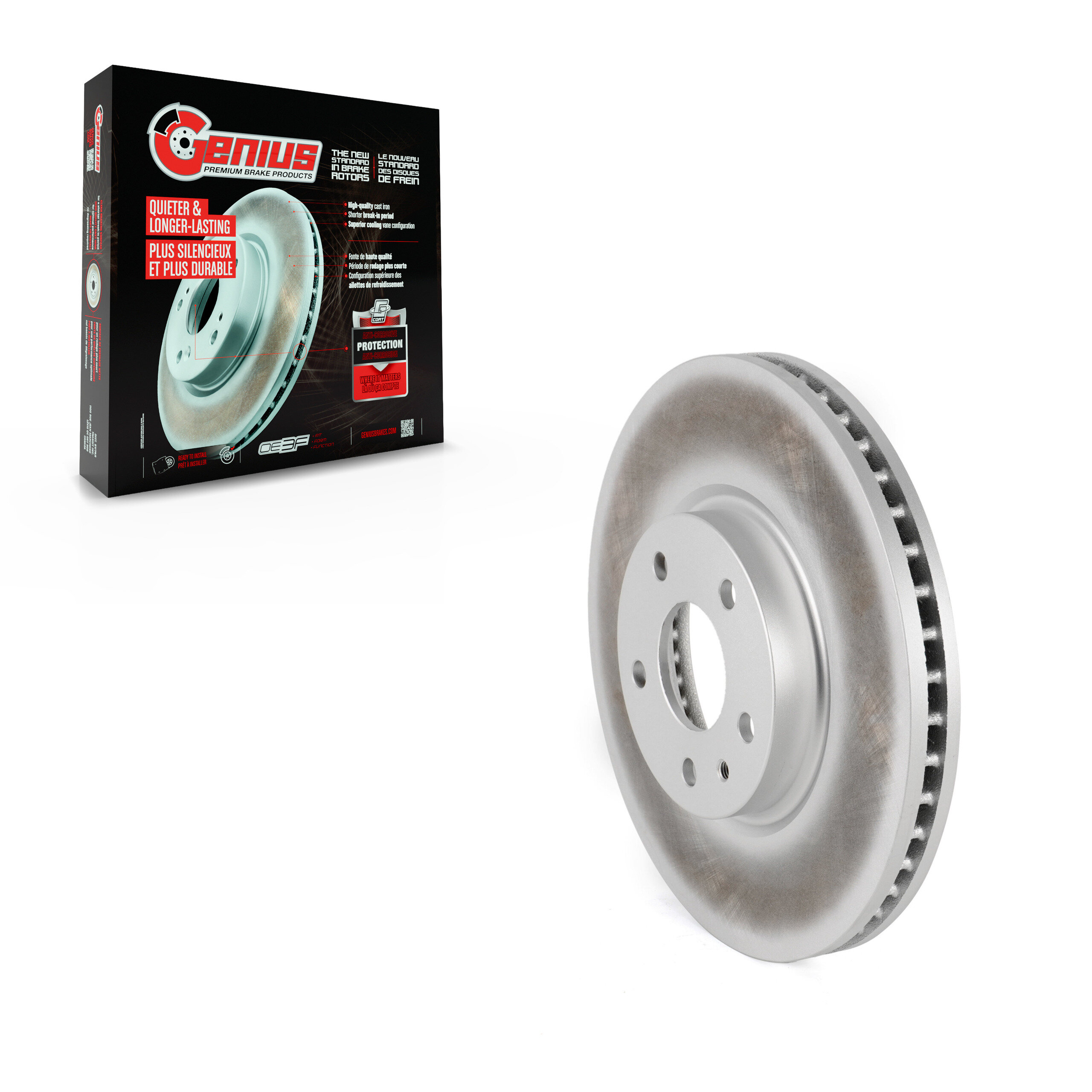 Coated Disc Brake Rotor