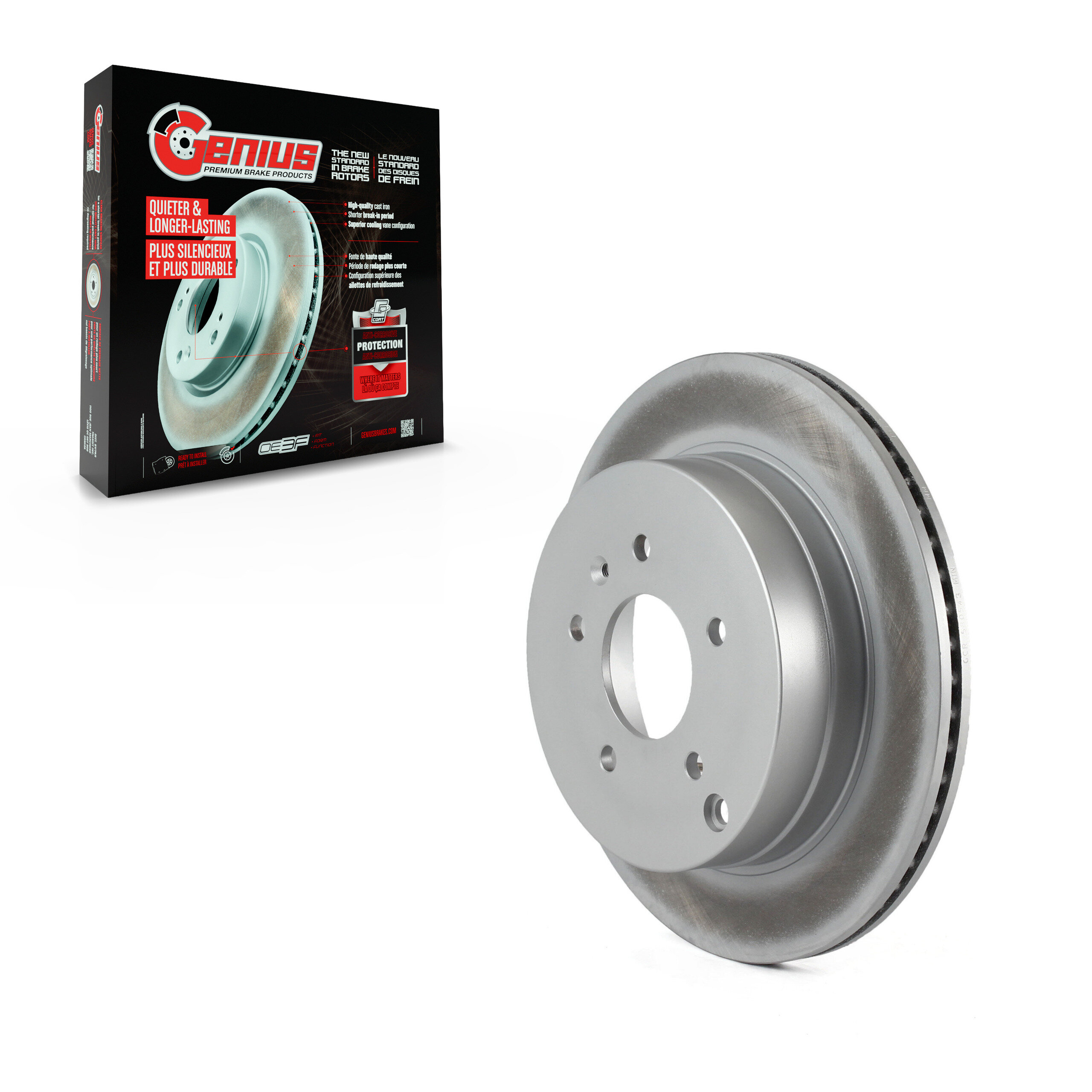 Coated Disc Brake Rotor