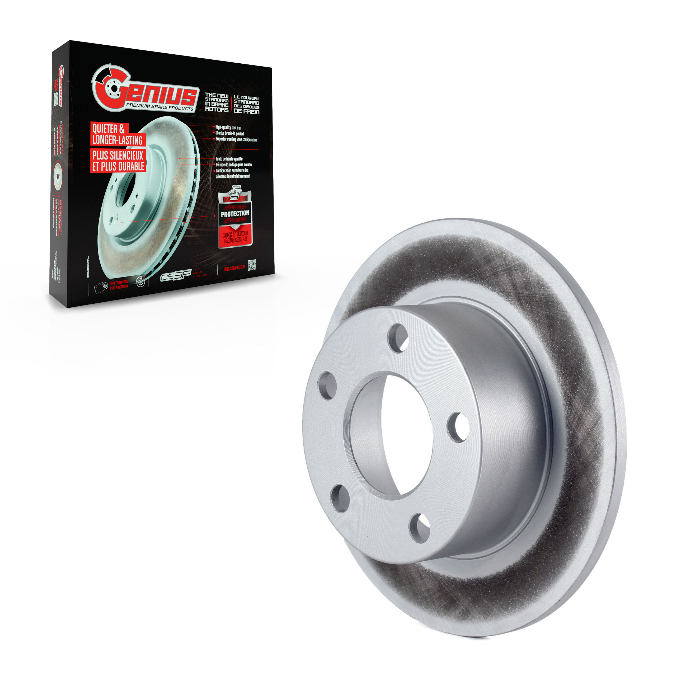 Coated Disc Brake Rotor