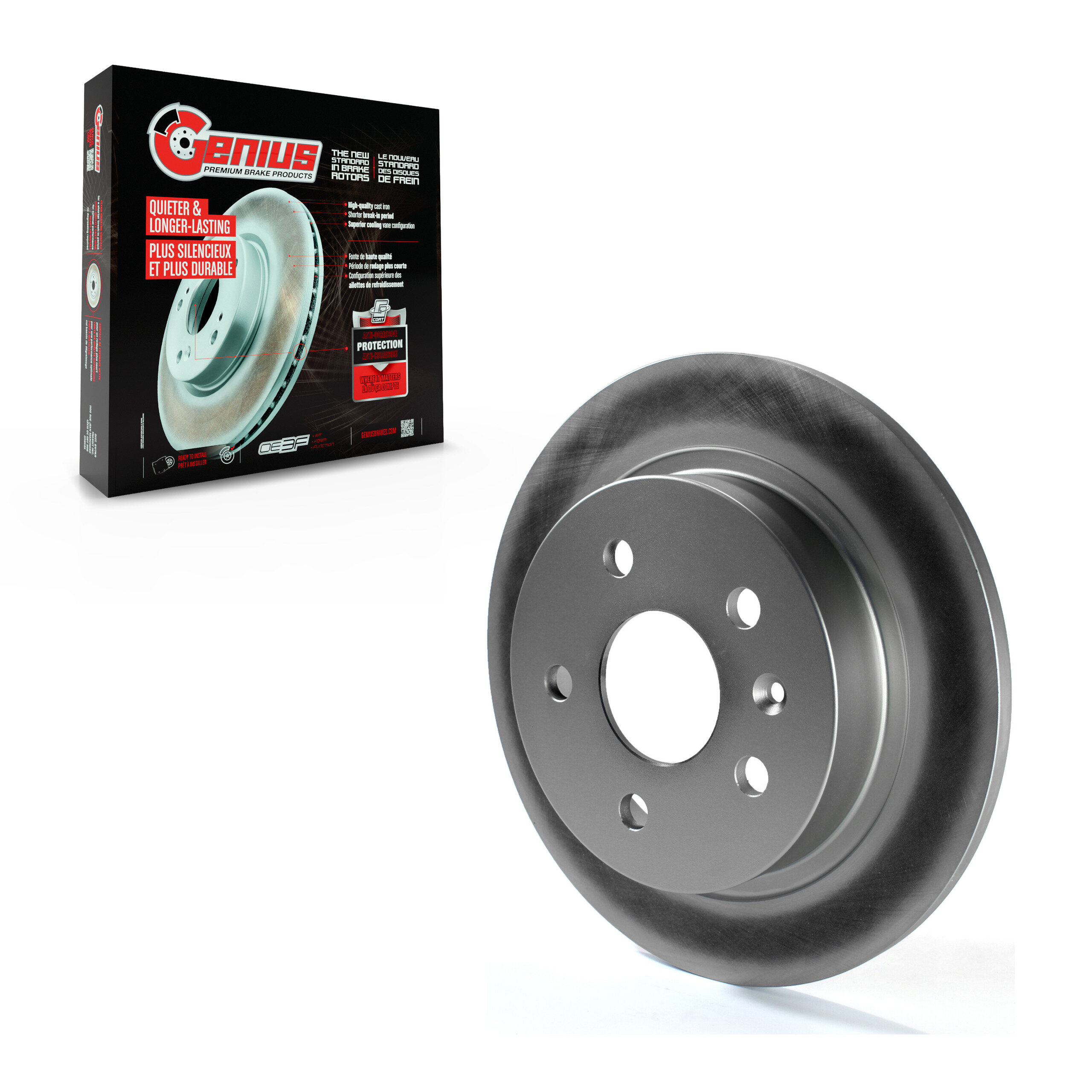Coated Disc Brake Rotor
