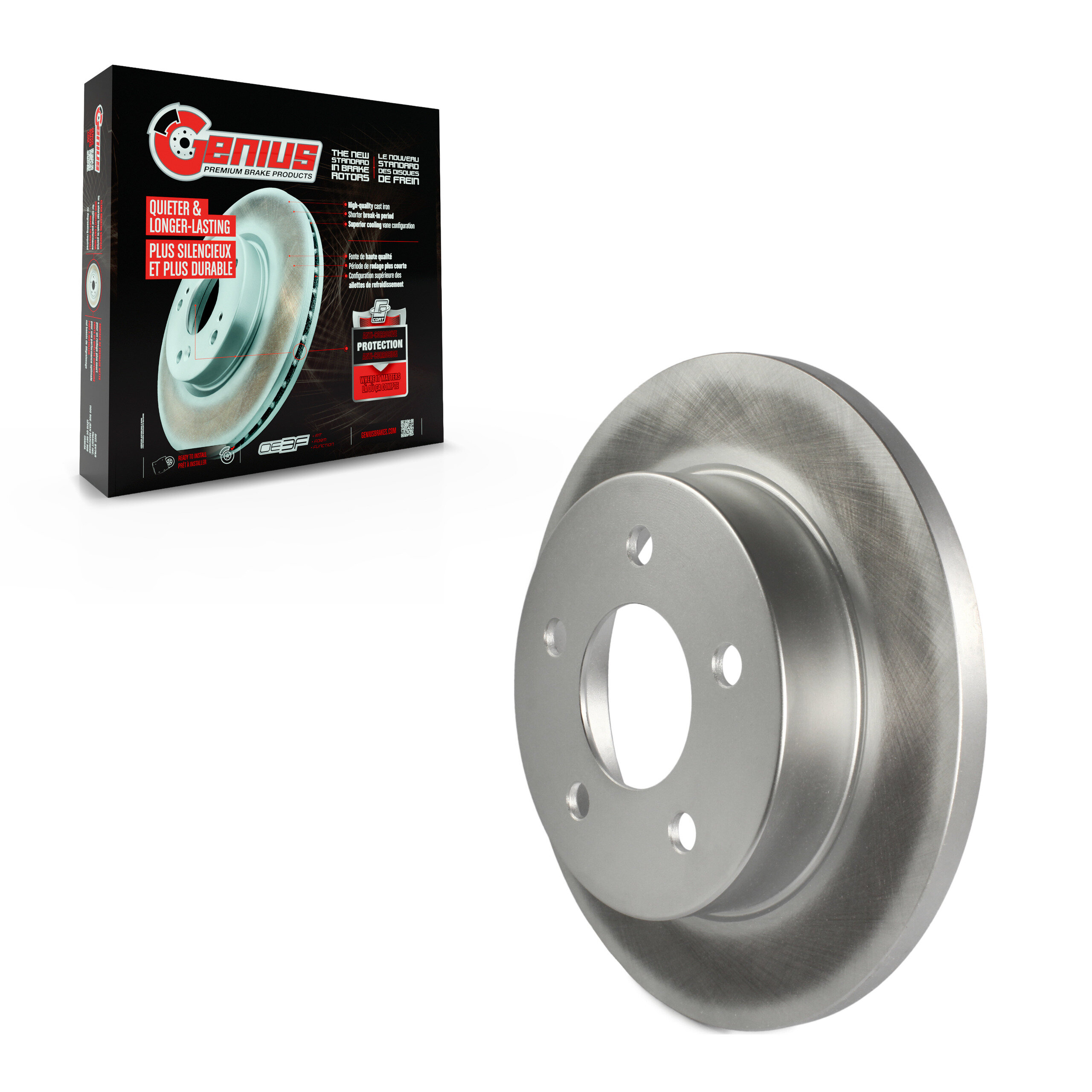 Coated Disc Brake Rotor
