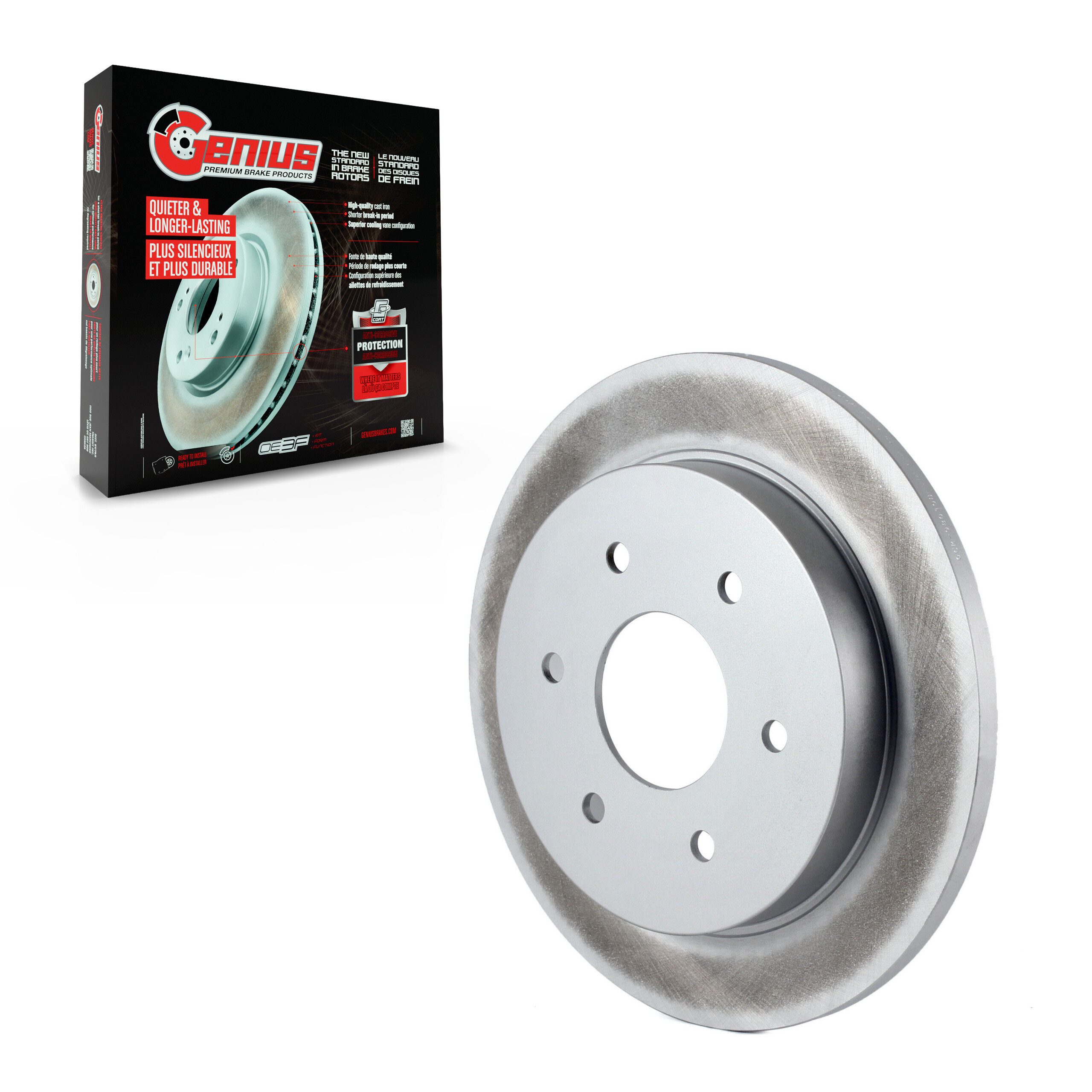 Coated Disc Brake Rotor