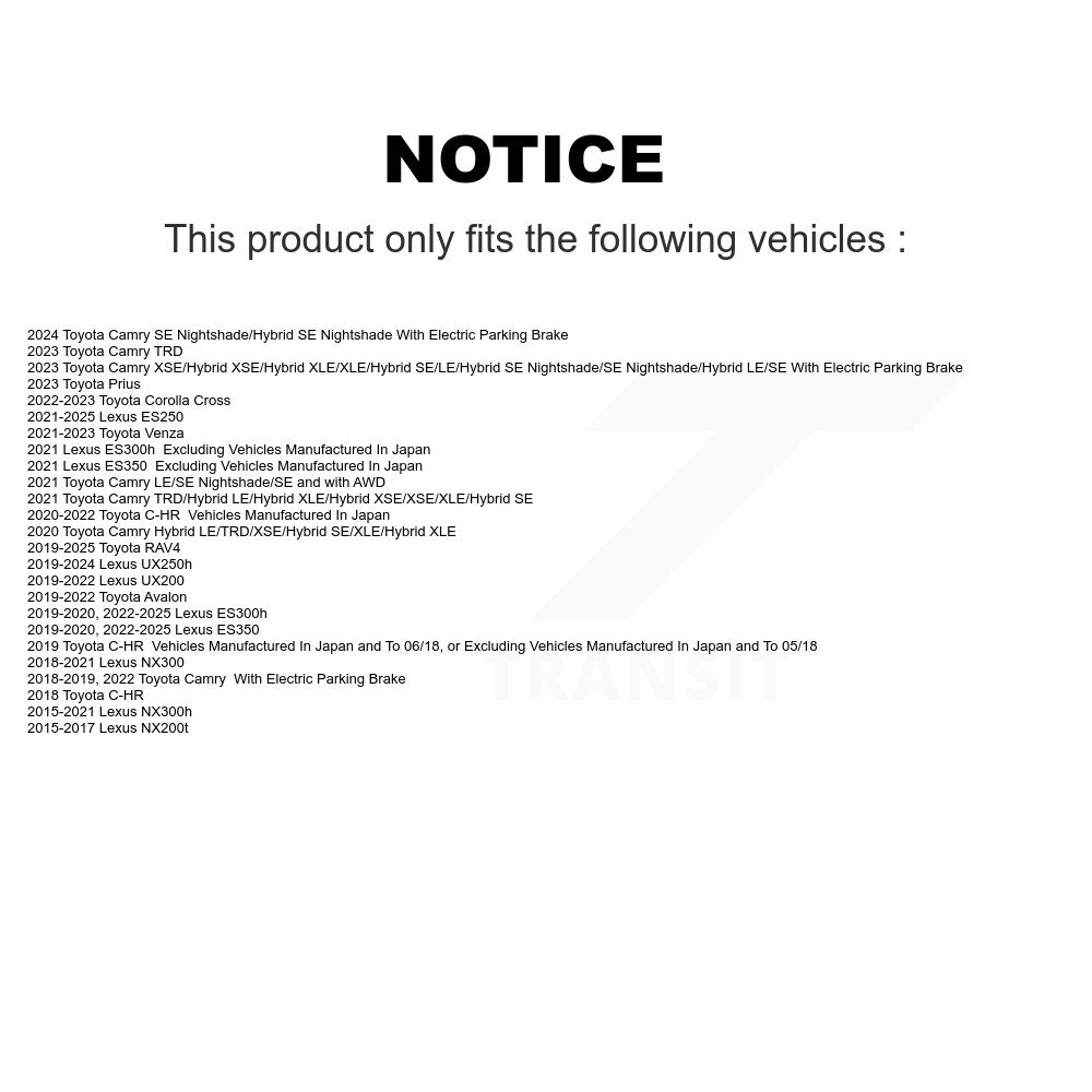 TEC - TEC-1805 - Ceramic Brake Pads