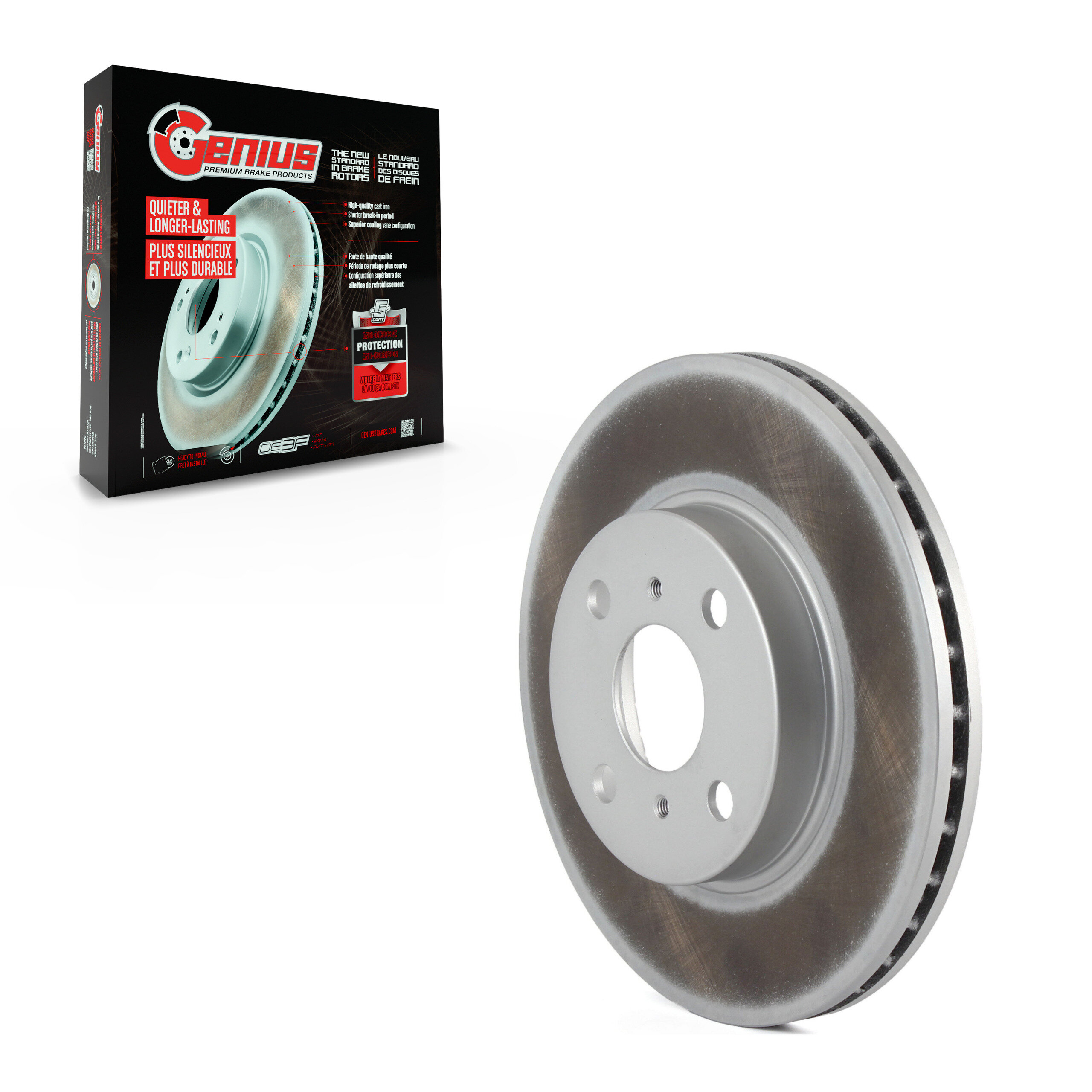 Coated Disc Brake Rotor