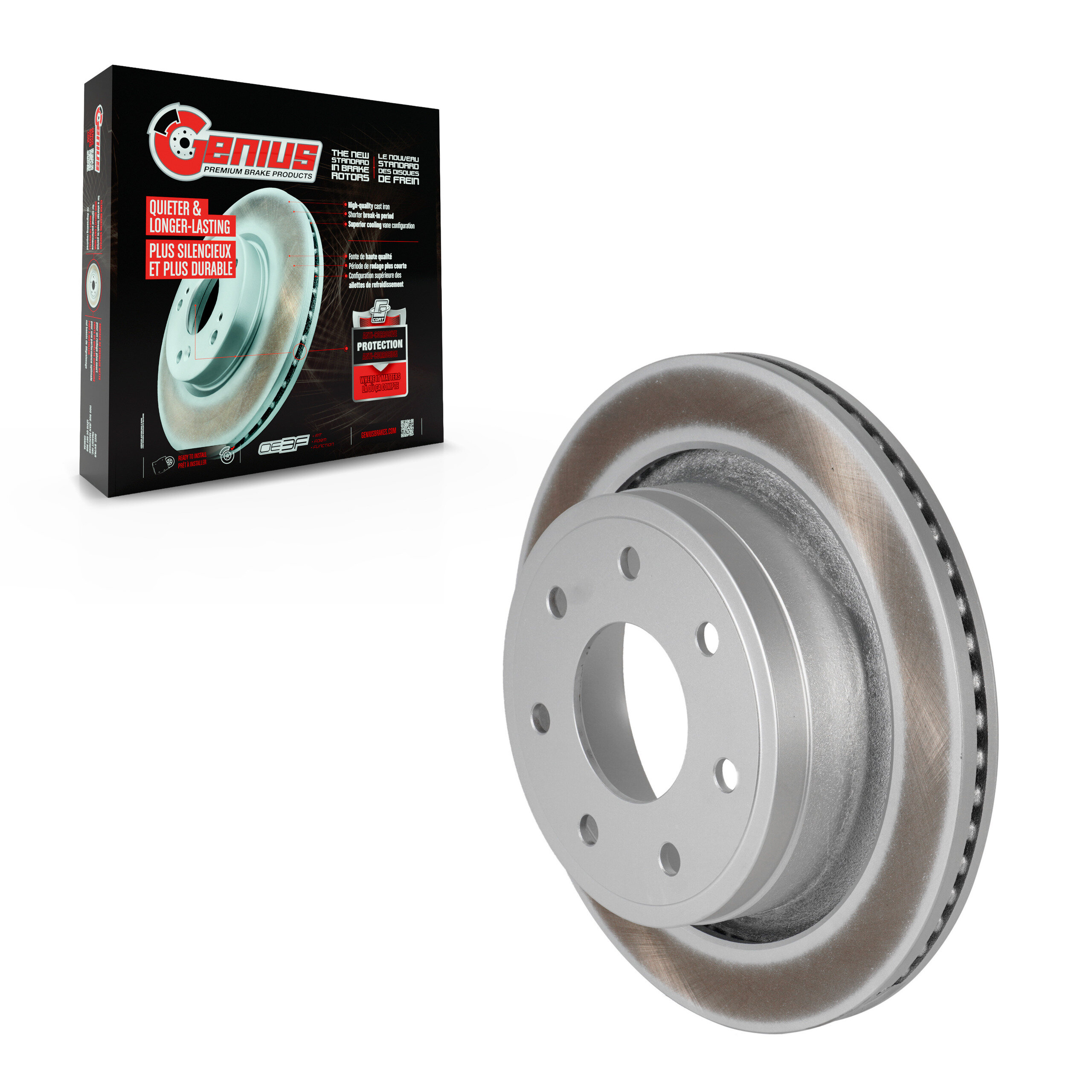 Coated Disc Brake Rotor