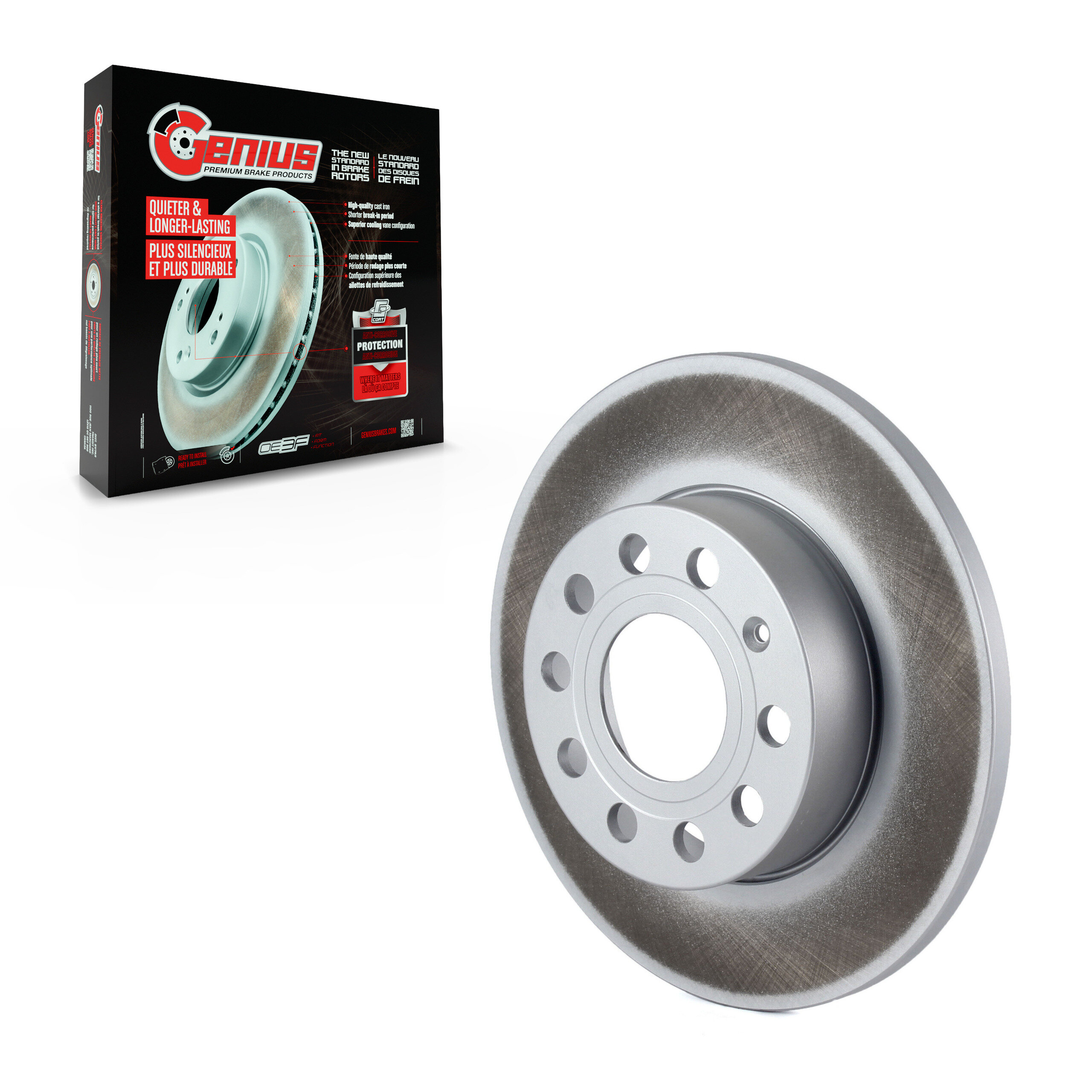 Coated Disc Brake Rotor