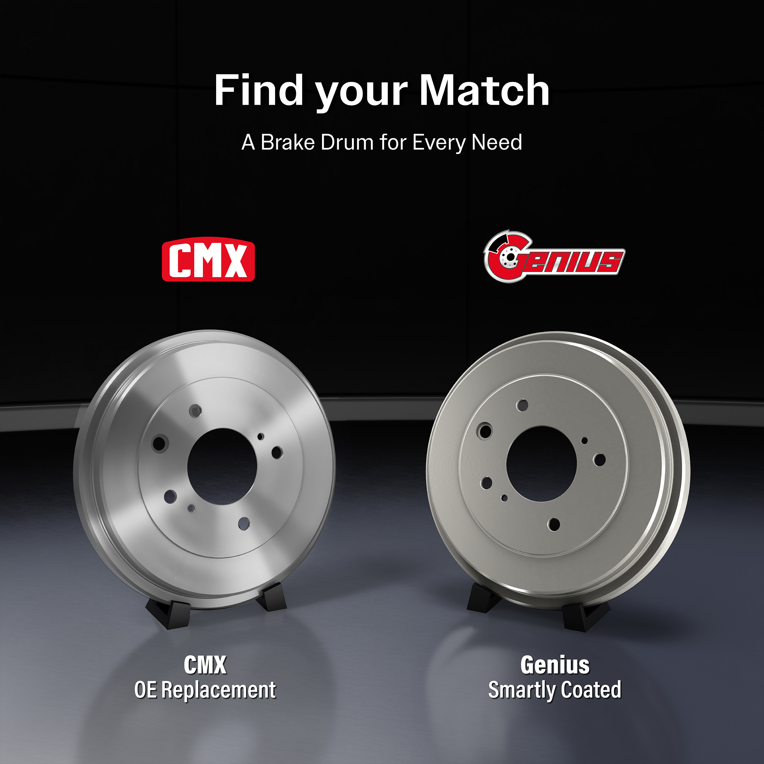 GENIUS - GCR-9498 - Brake Drum