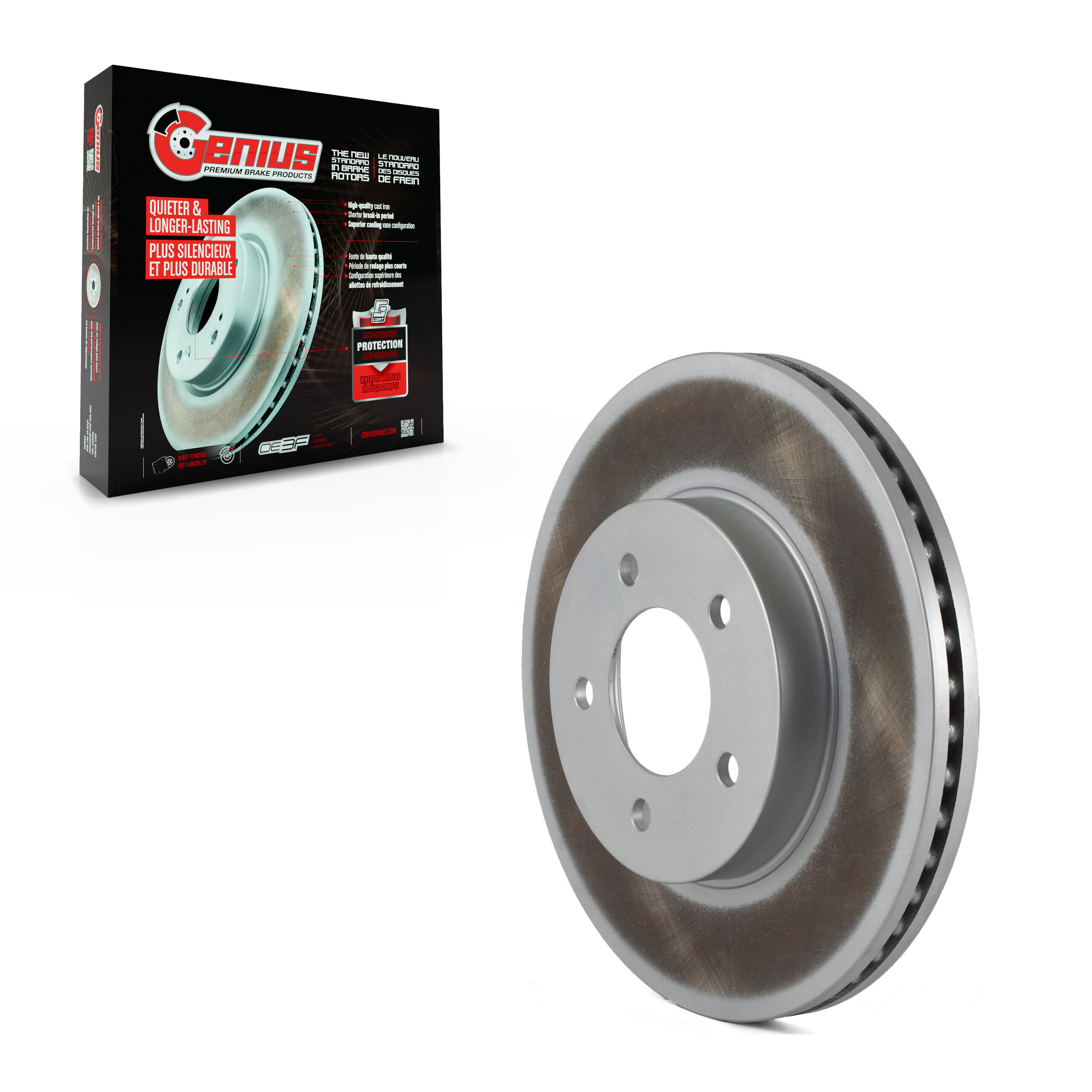Coated Disc Brake Rotor