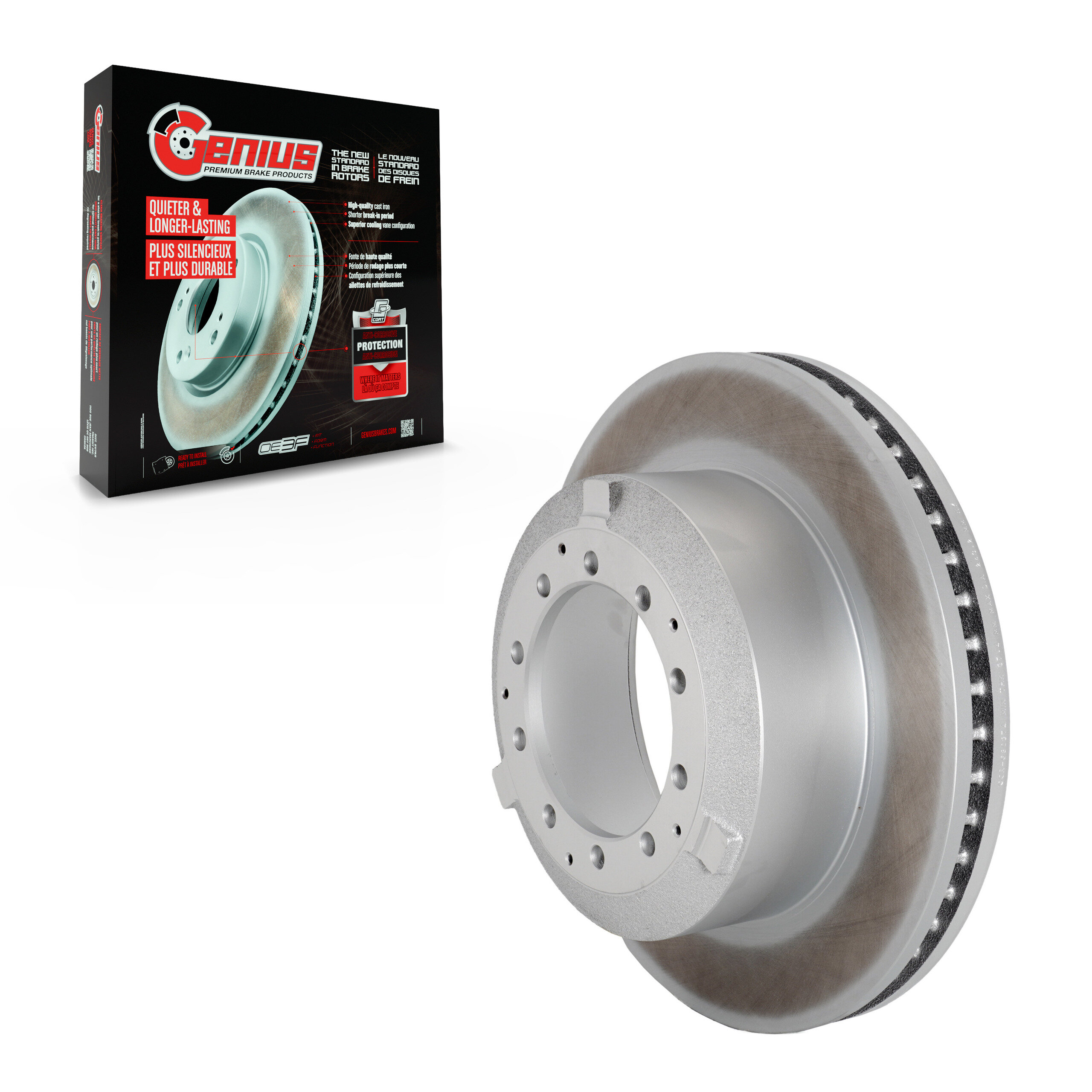 Coated Disc Brake Rotor