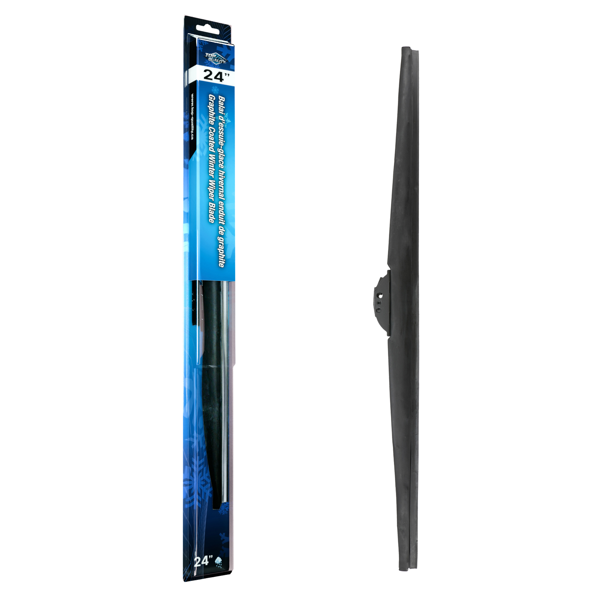 24" Graphite Coated Winter Wiper Blades