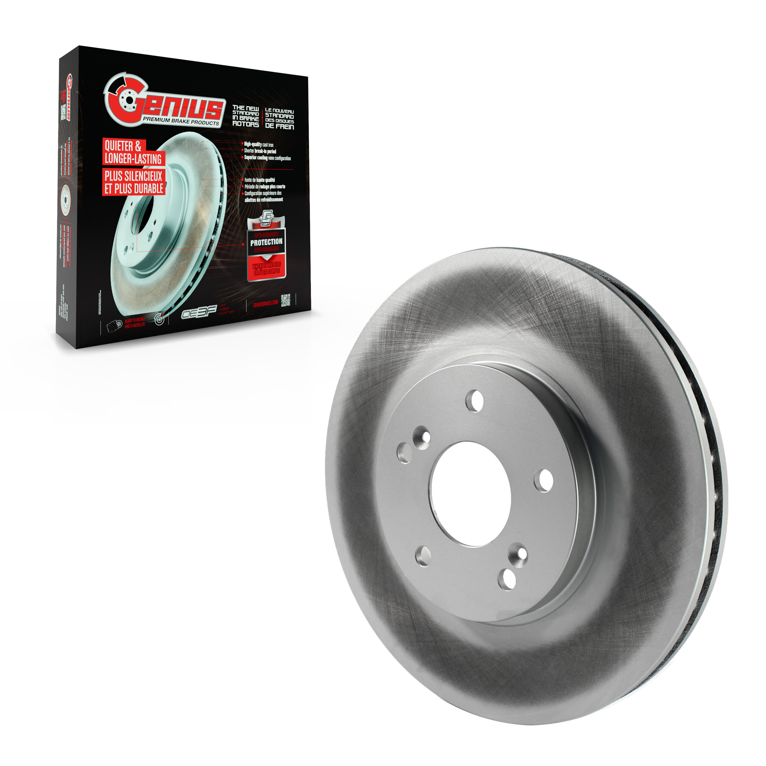 Coated Disc Brake Rotor