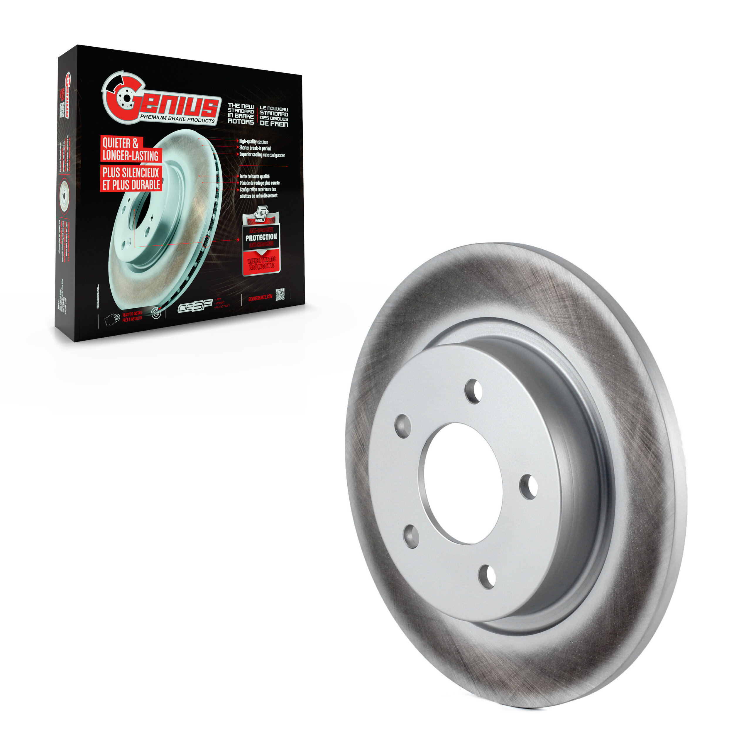 Coated Disc Brake Rotor