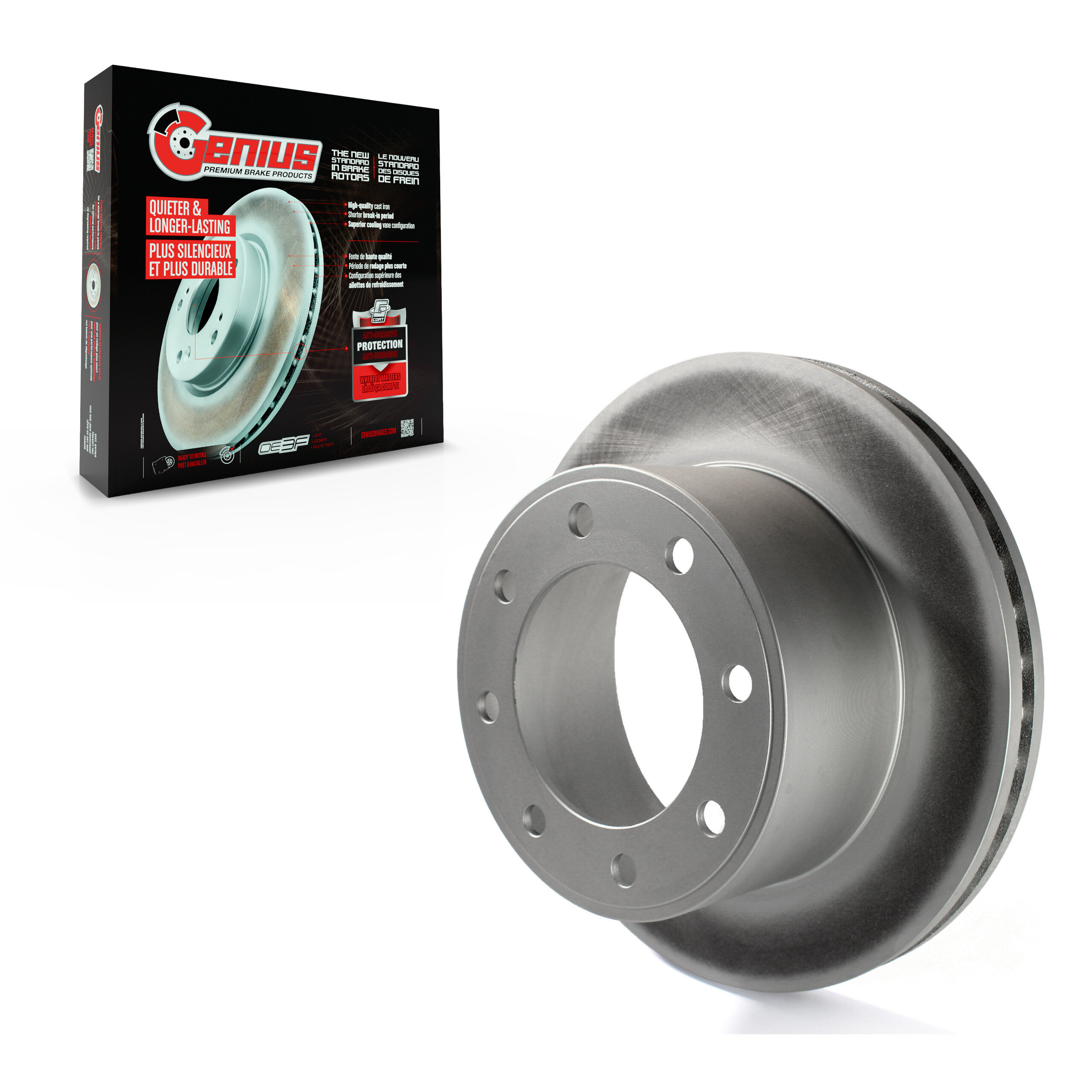 Coated Disc Brake Rotor