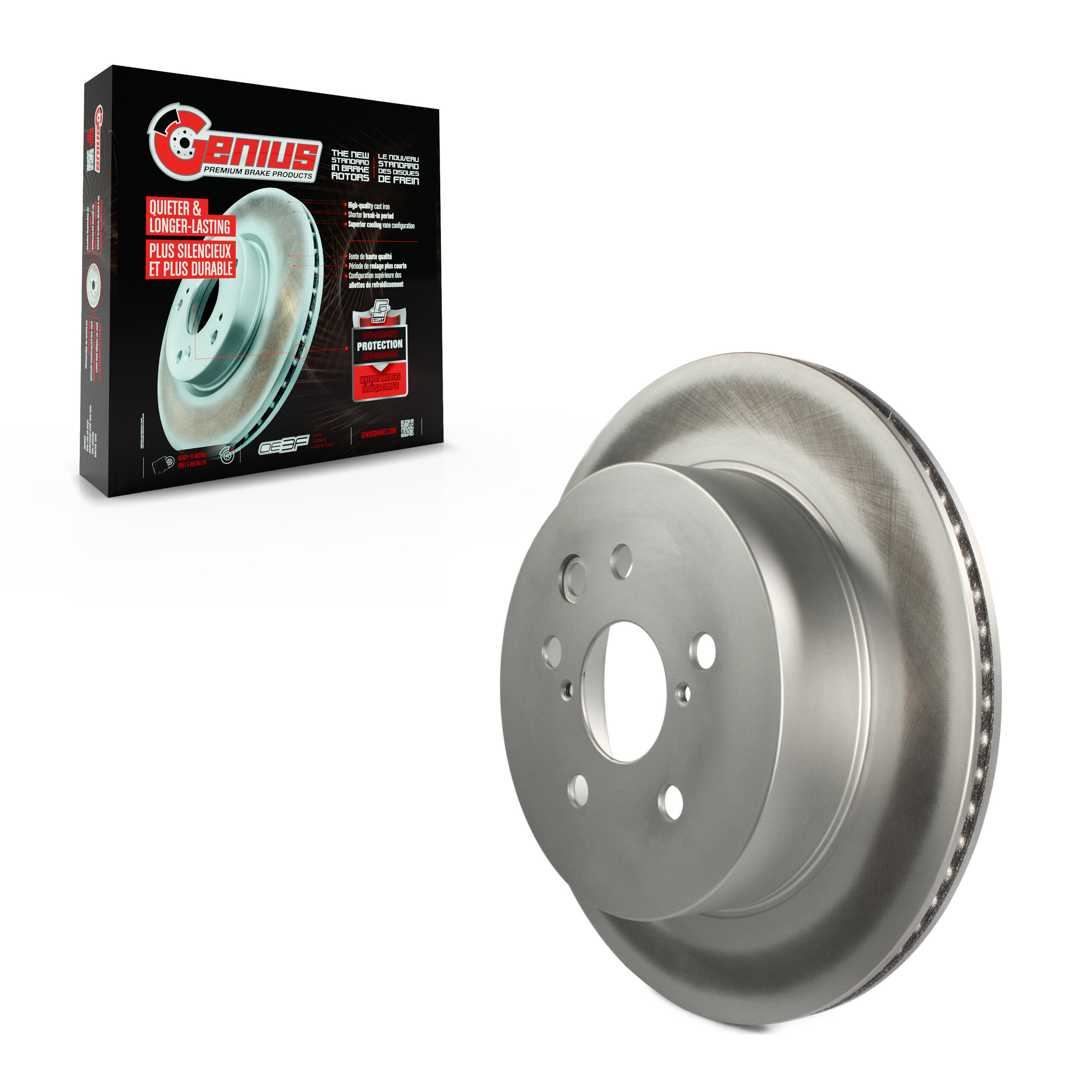 Coated Disc Brake Rotor