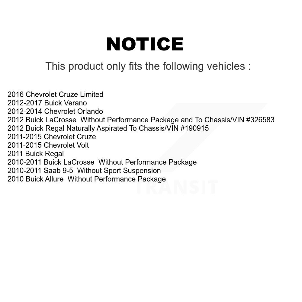 TOR - TOR-K750519 - Suspension Stabilizer Bar Link Kit