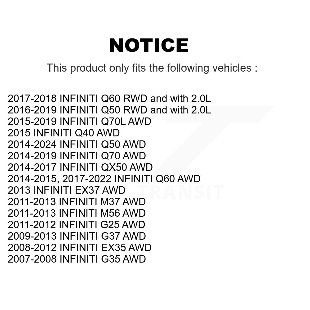TOR - TOR-K750210 - Suspension Stabilizer Bar Link Kit