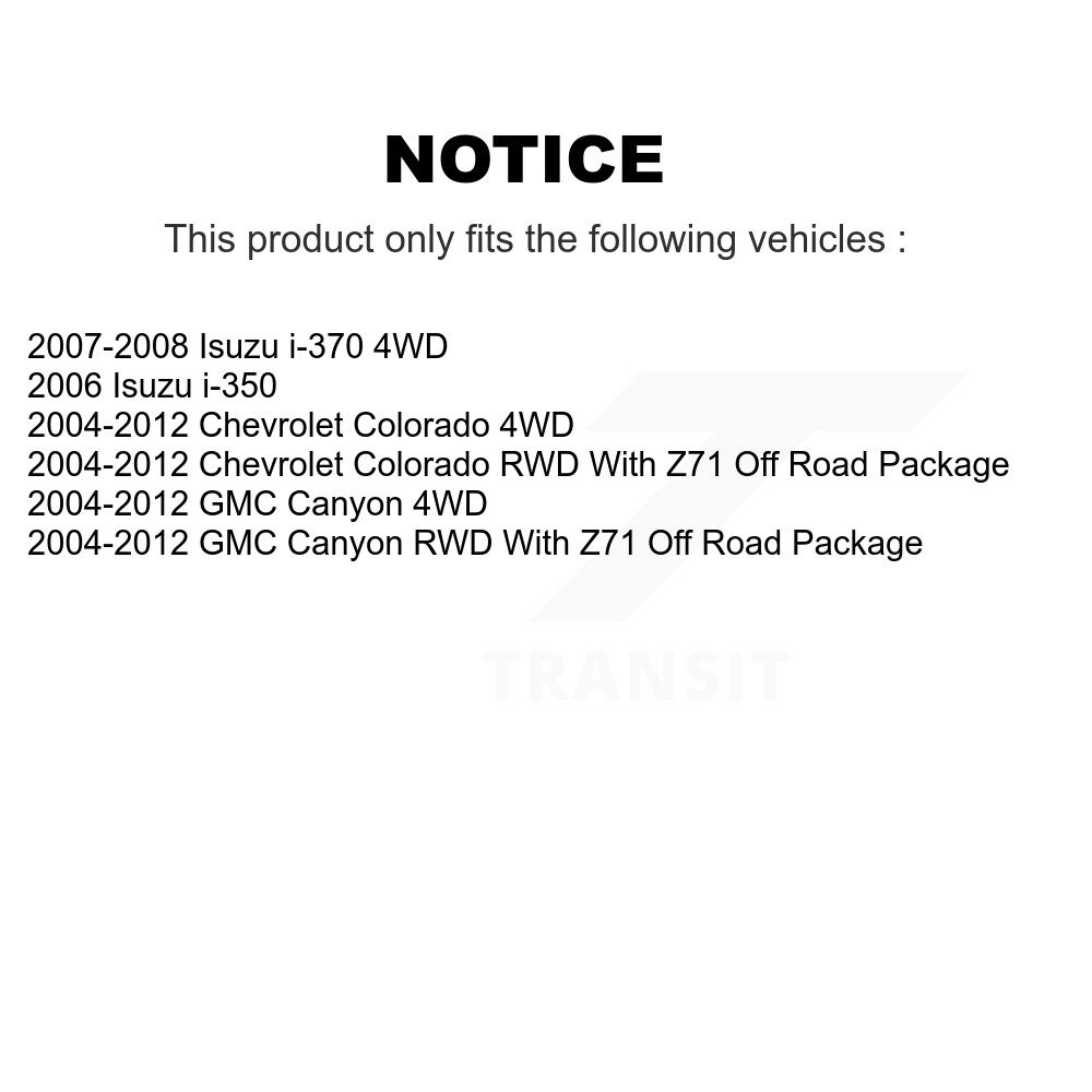 TOR - TOR-K80583 - Suspension Stabilizer Bar Link Kit
