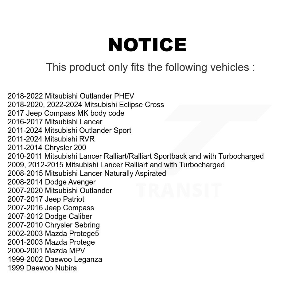 TOR - TOR-K750385 - Suspension Stabilizer Bar Link Kit