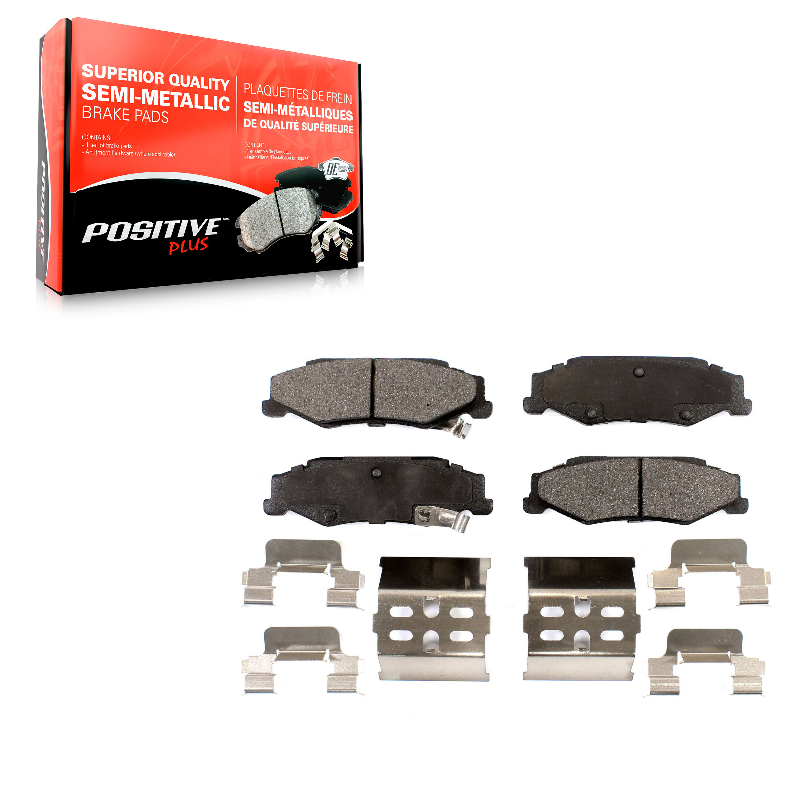 Semi-Metallic Brake Pads