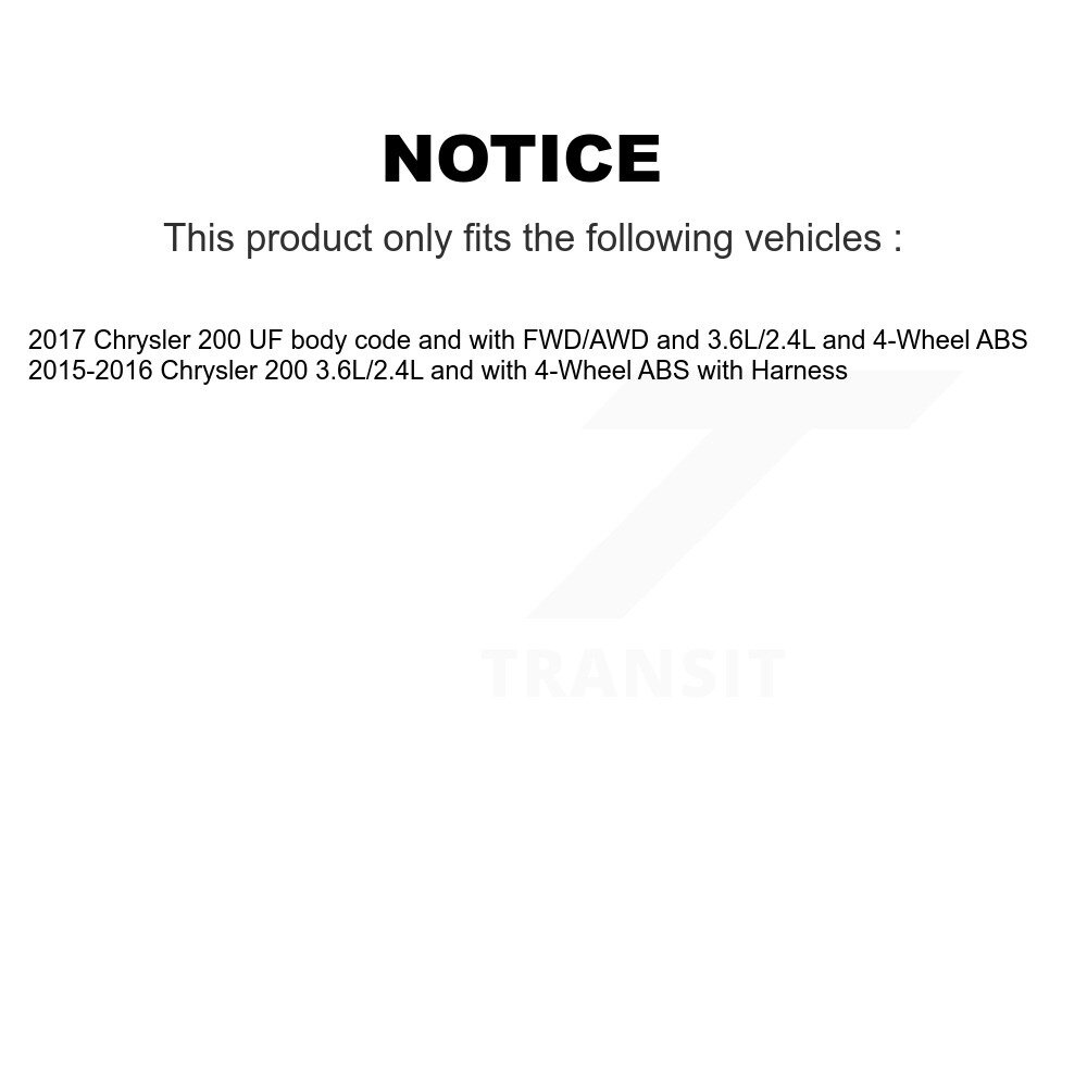 Mpulse - SEN-2ABS3547 - ABS Wheel Speed Sensor