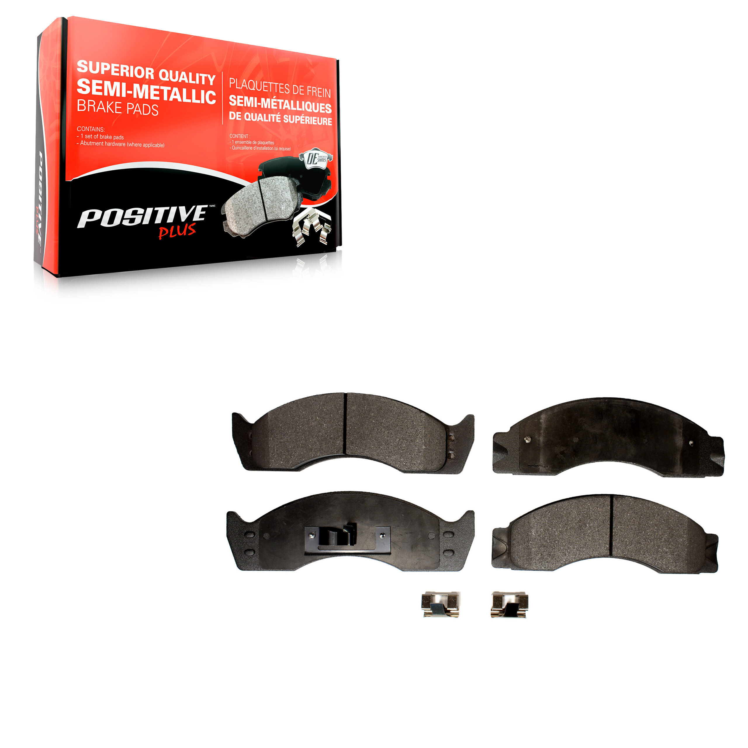 Semi-Metallic Brake Pads