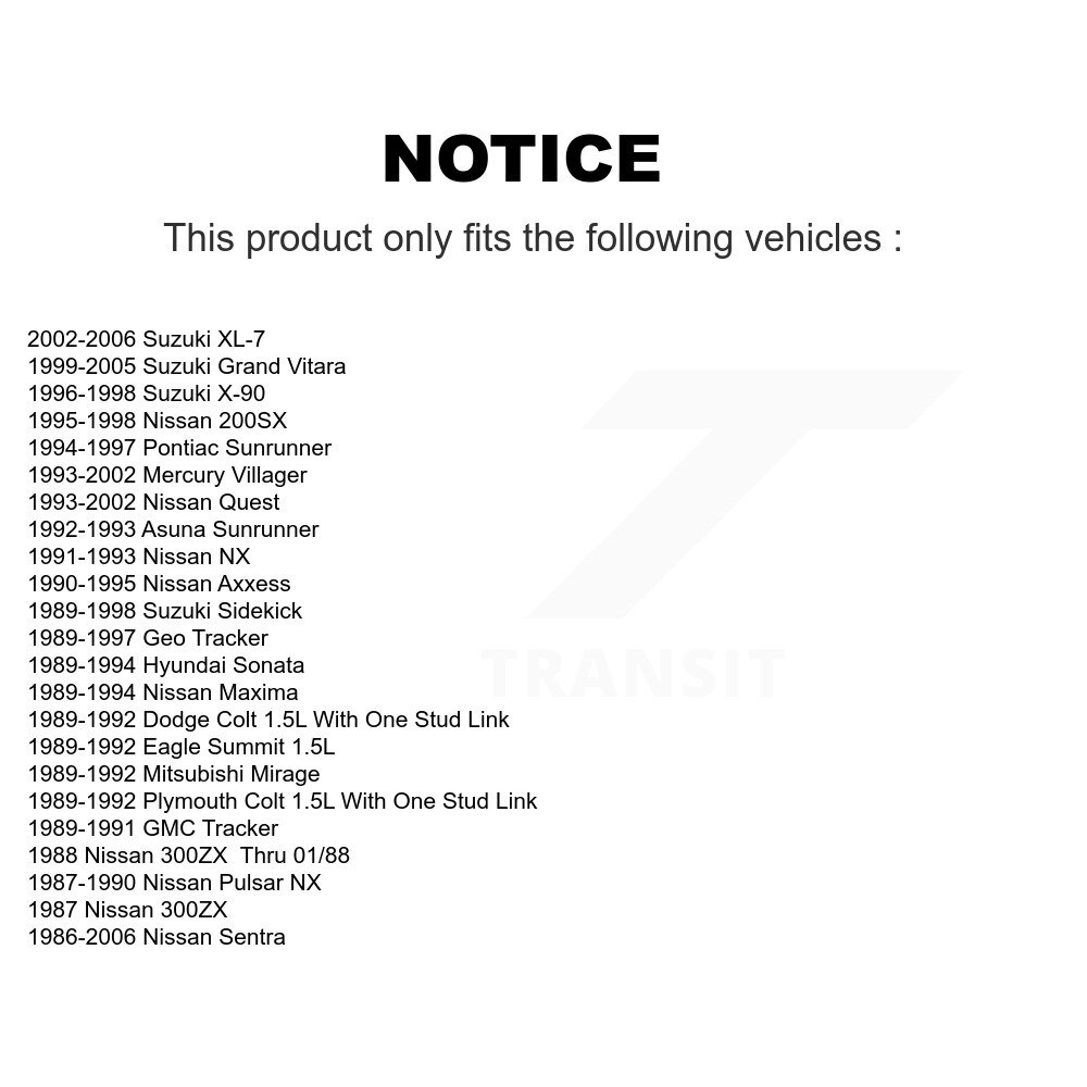 TOR - TOR-K9543 - Suspension Stabilizer Bar Link Kit
