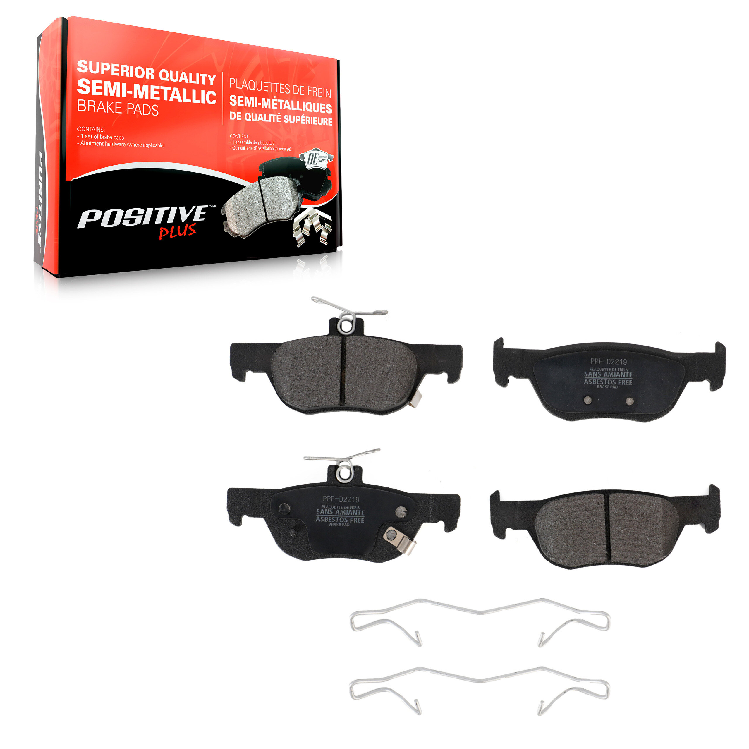 Semi-Metallic Brake Pads