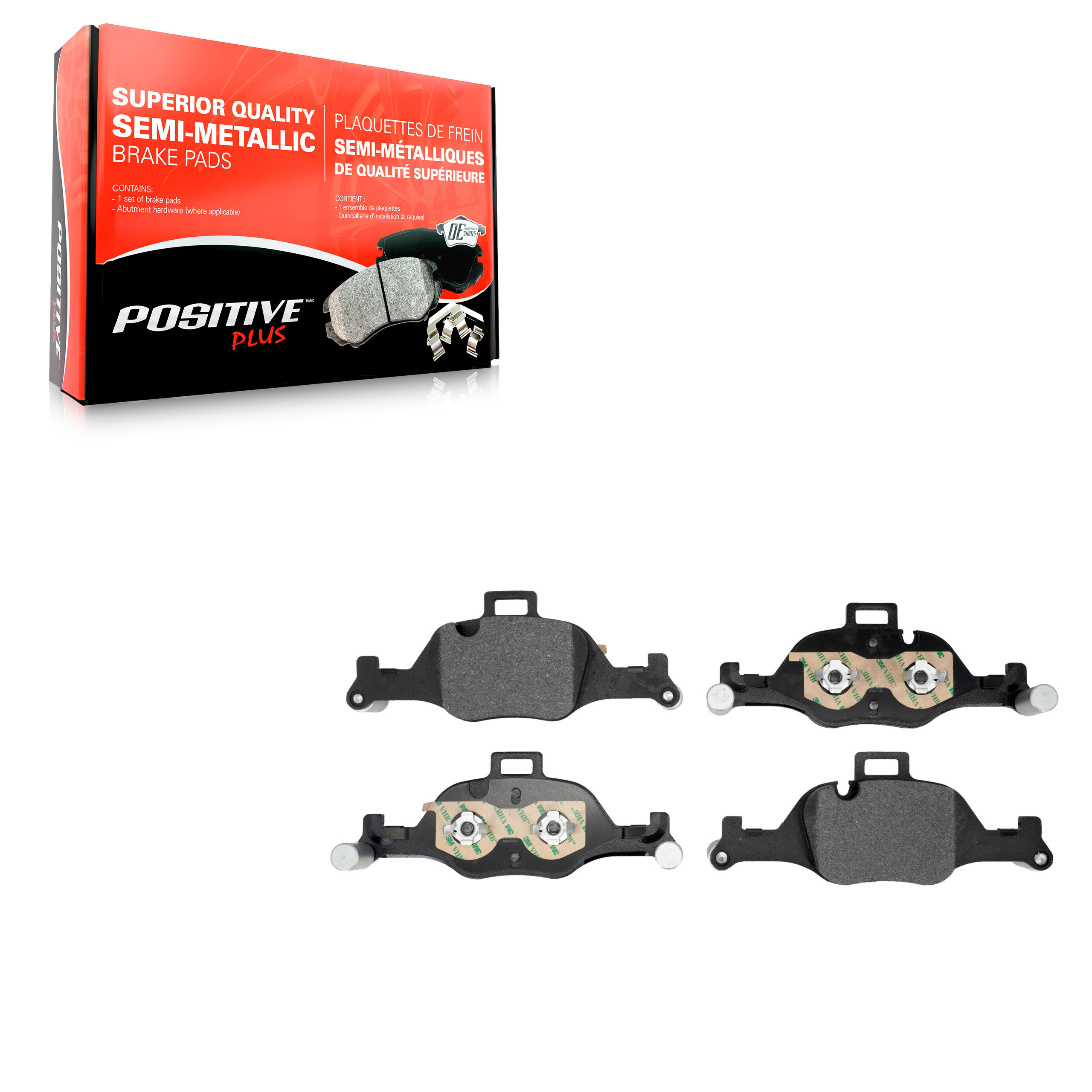 Semi-Metallic Brake Pads
