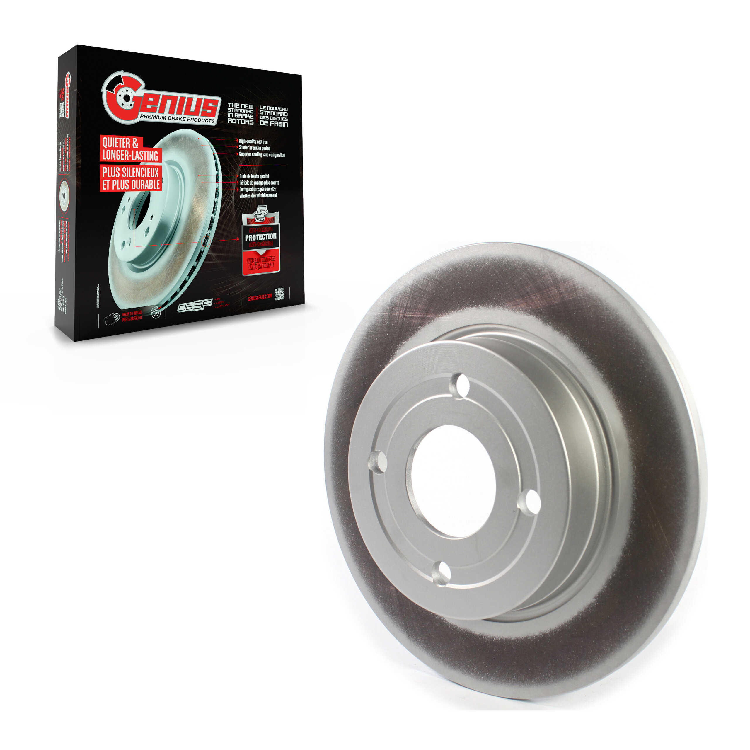 Coated Disc Brake Rotor