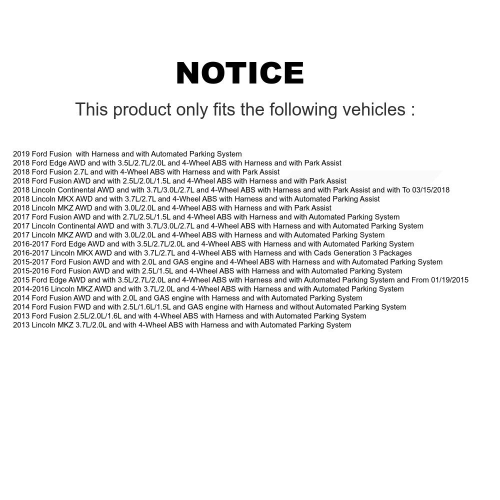 Mpulse - SEN-2ABS2845 - ABS Wheel Speed Sensor