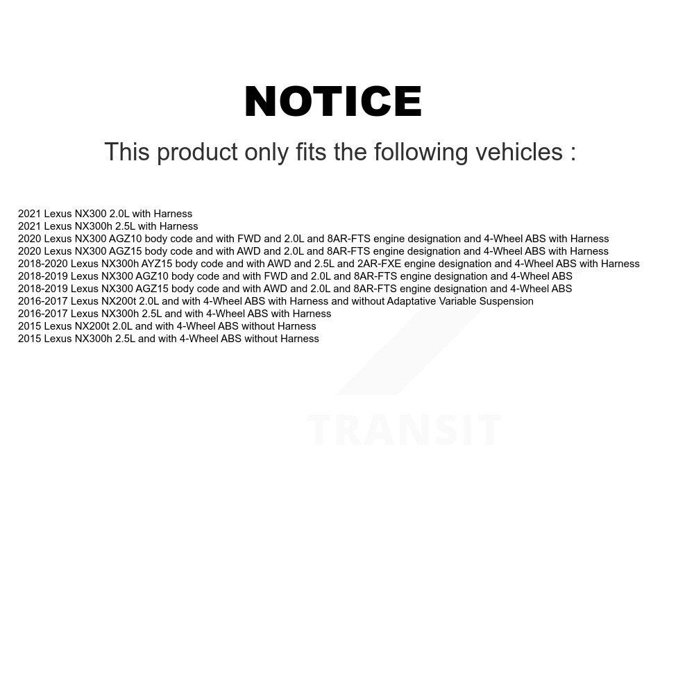 Mpulse - SEN-2ABS3230 - ABS Wheel Speed Sensor