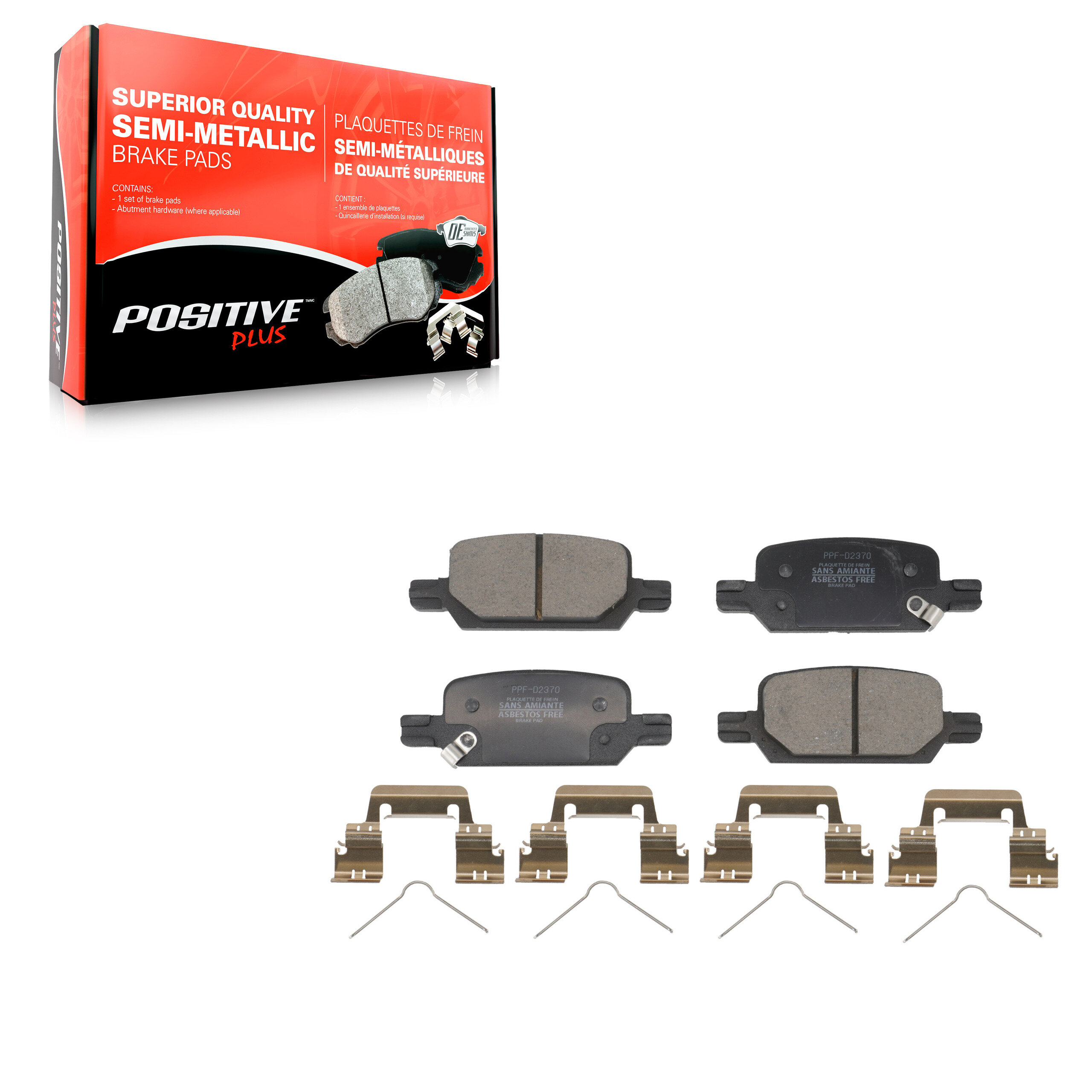 Semi-Metallic Brake Pads