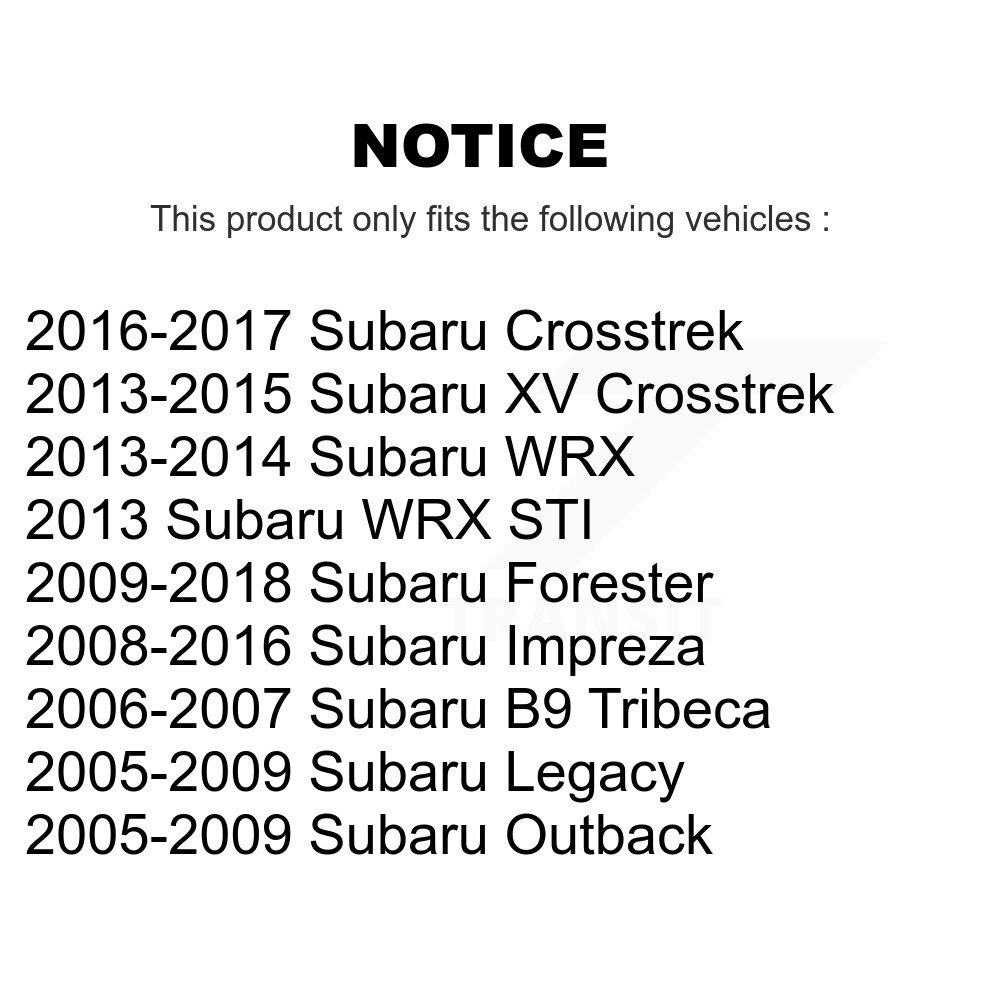 TOR - TOR-K201605 - Suspension Control Arm Bushing