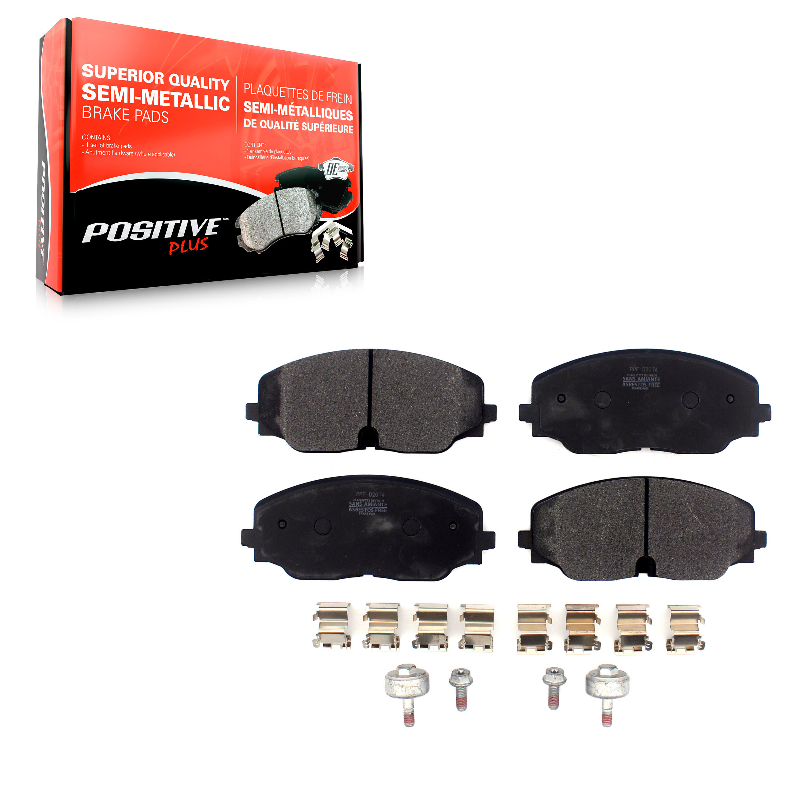 Semi-Metallic Brake Pads