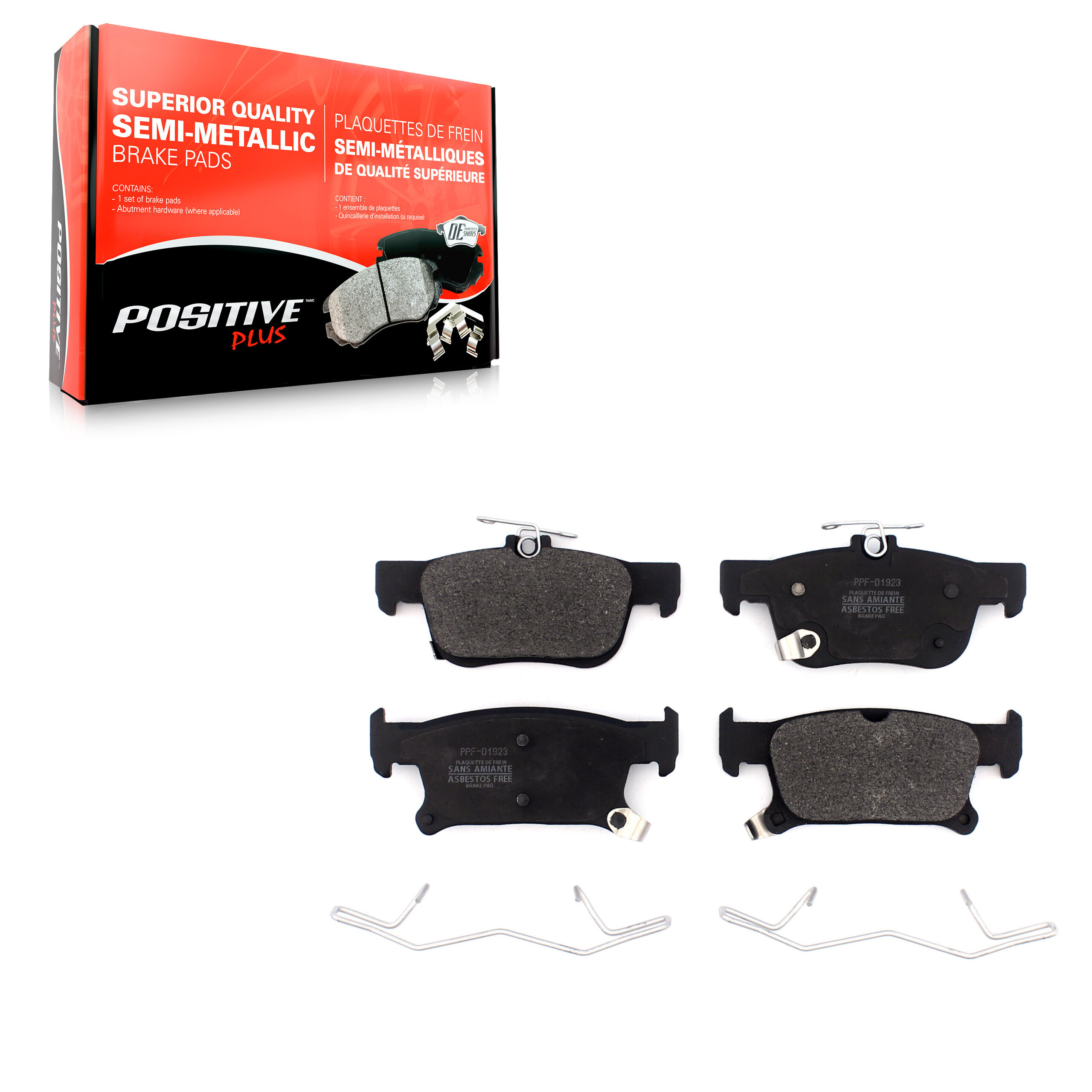Semi-Metallic Brake Pads