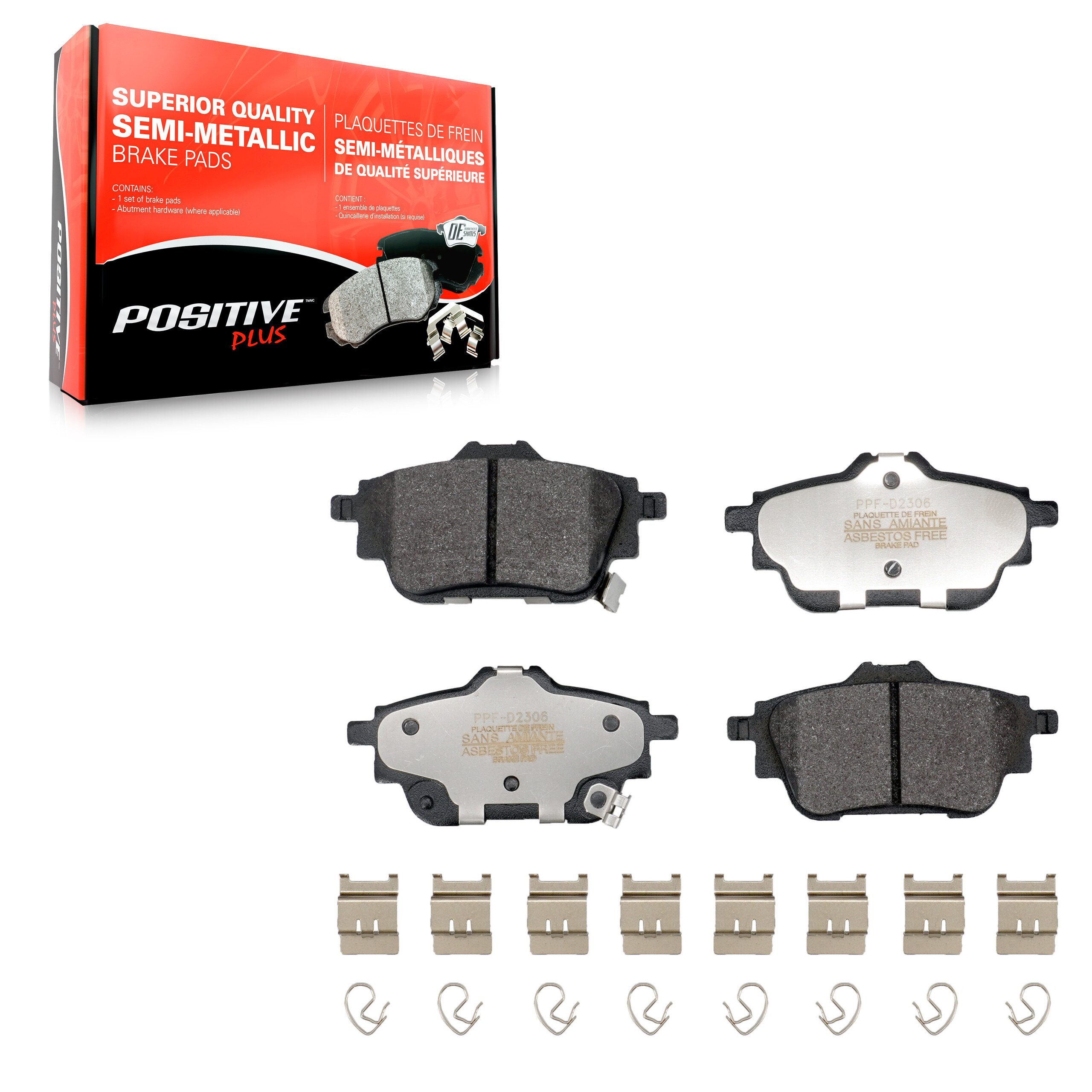 Semi-Metallic Brake Pads
