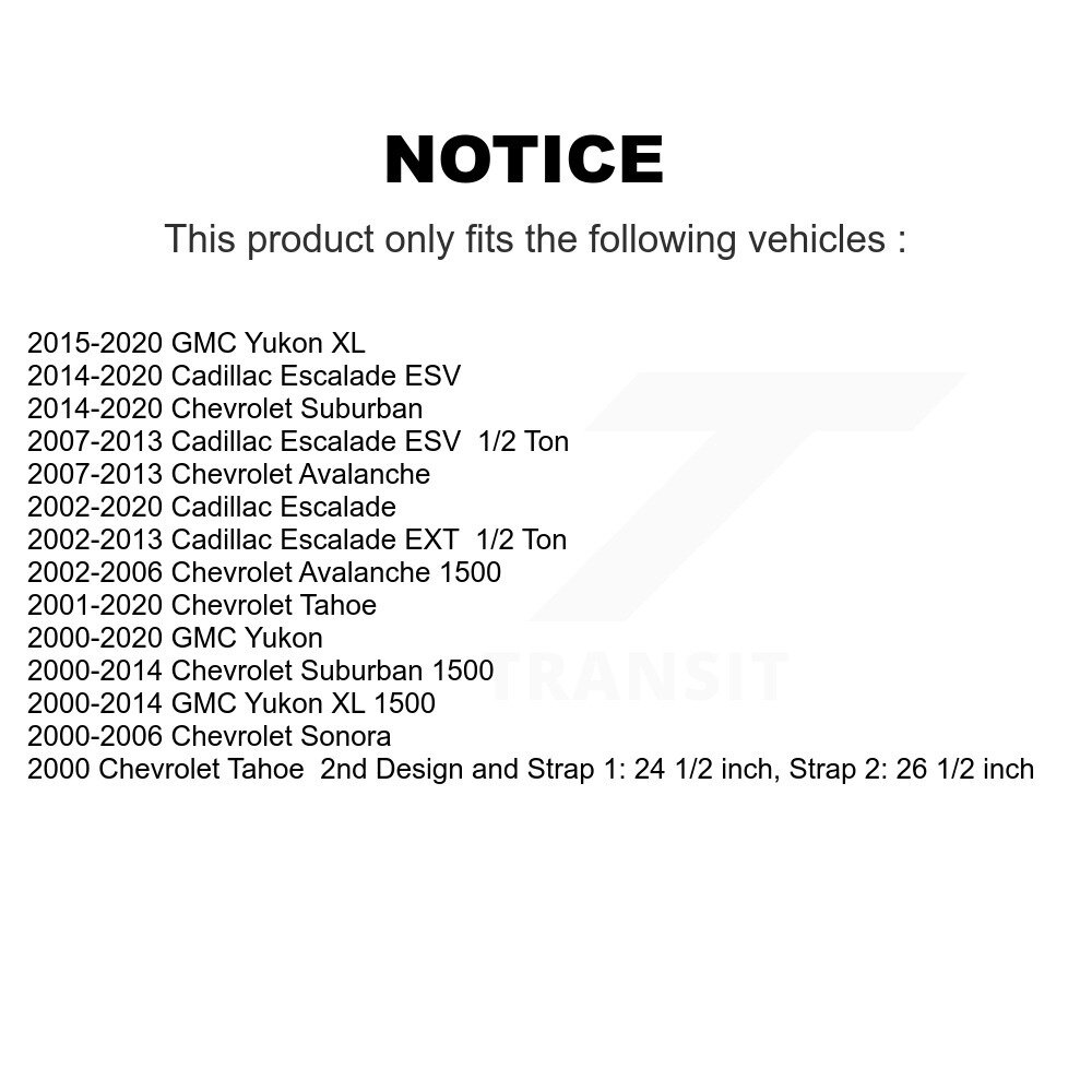 Agility Autoparts - AGY-01110231 - Fuel Tank Strap