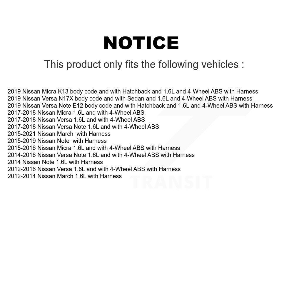 Mpulse - SEN-2ABS0857 - ABS Wheel Speed Sensor