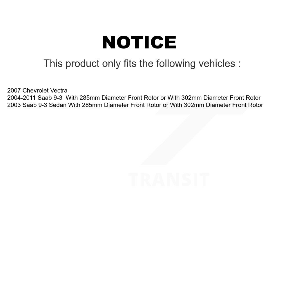 AmeriBRAKES - NWF-PRM972 - Semi-Metallic Brake Pads