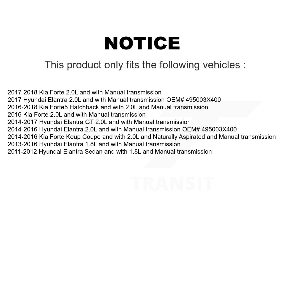 Kugel - NCV-HY37049 - CV Axle Shaft