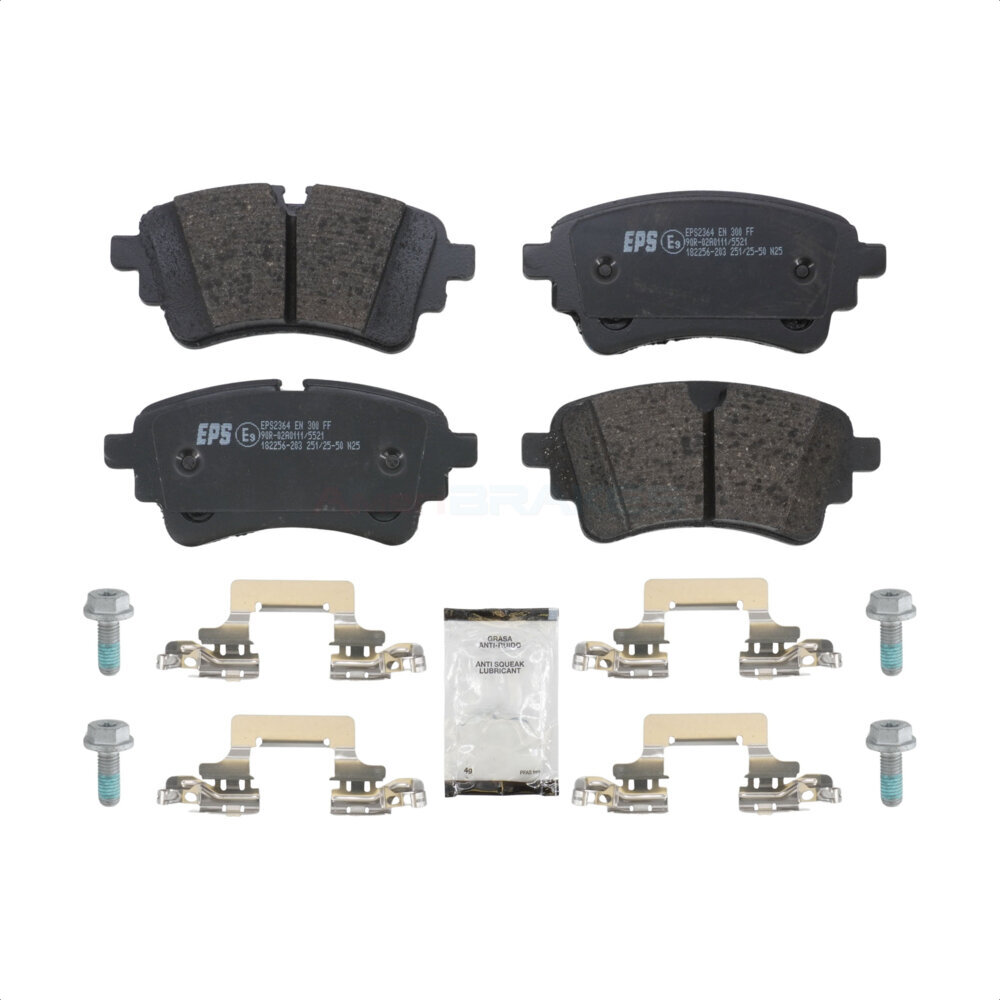 Low-Metallic Brake Pads
