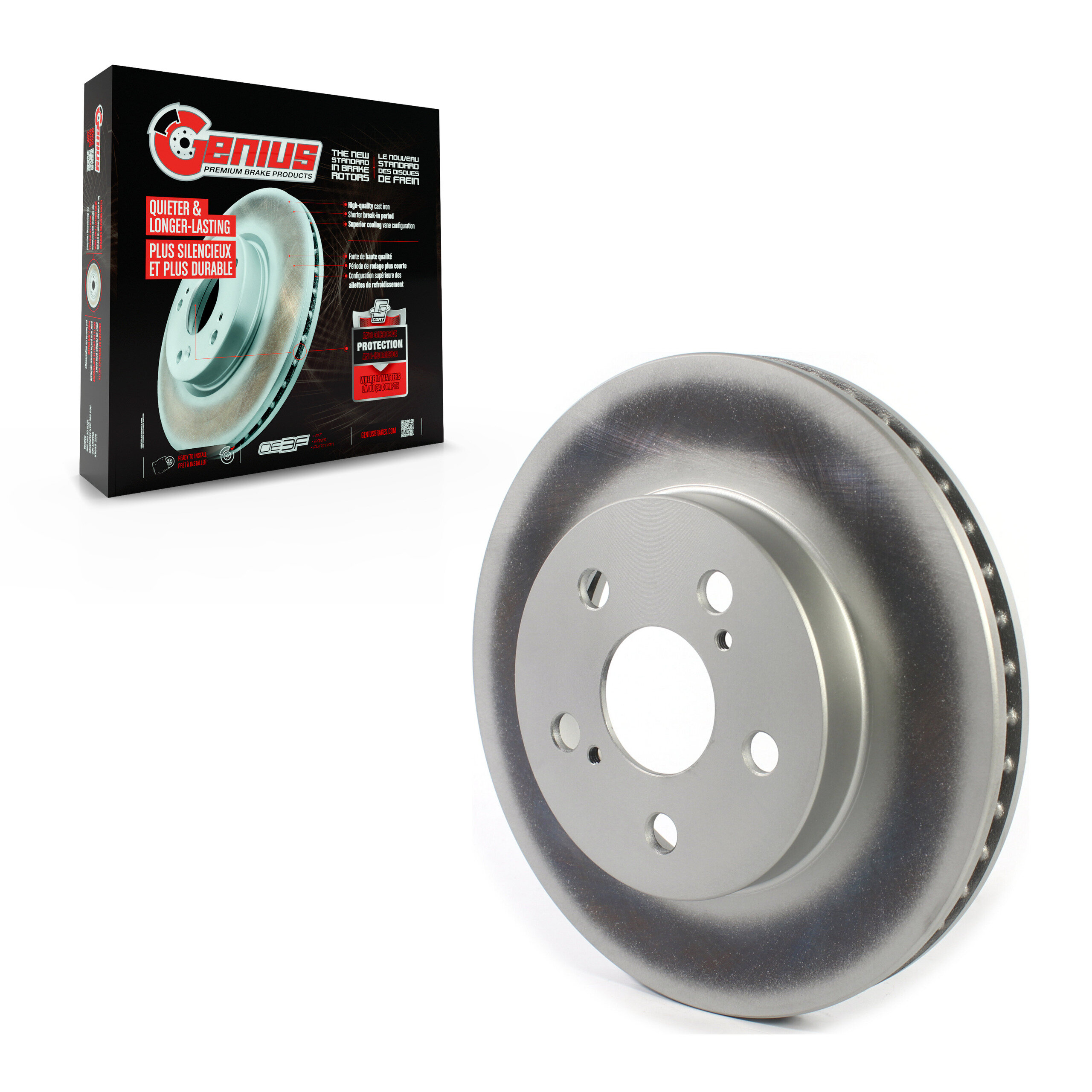 Coated Disc Brake Rotor