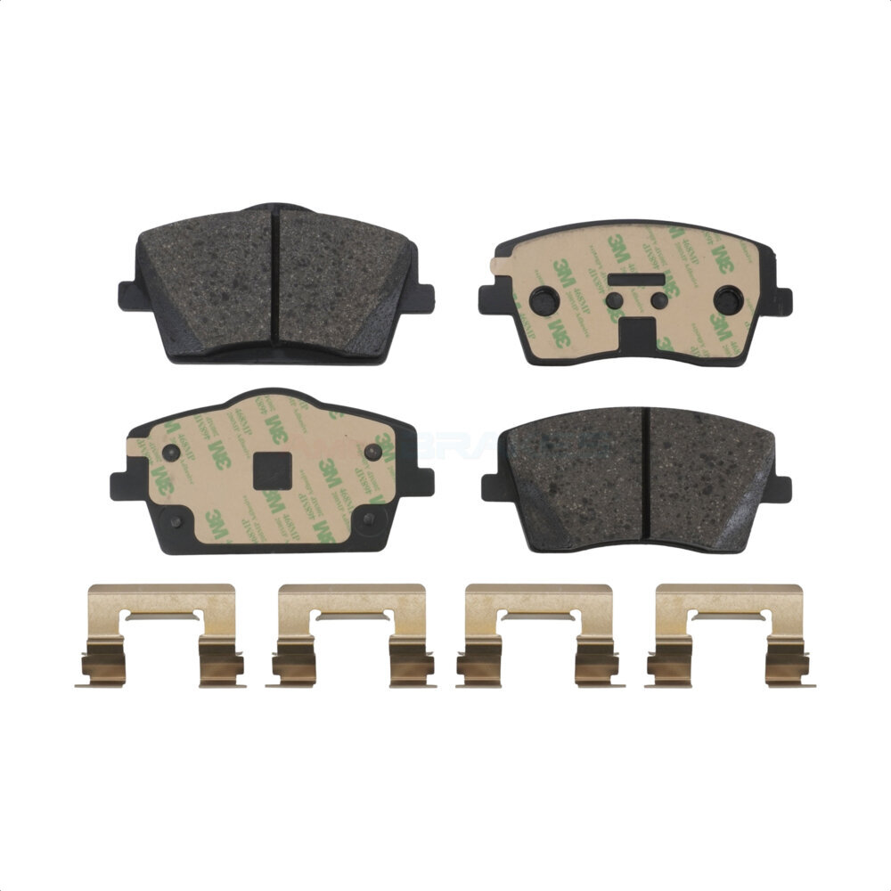 AmeriBRAKES - NWF-EPS2137 - Low-Metallic Brake Pads