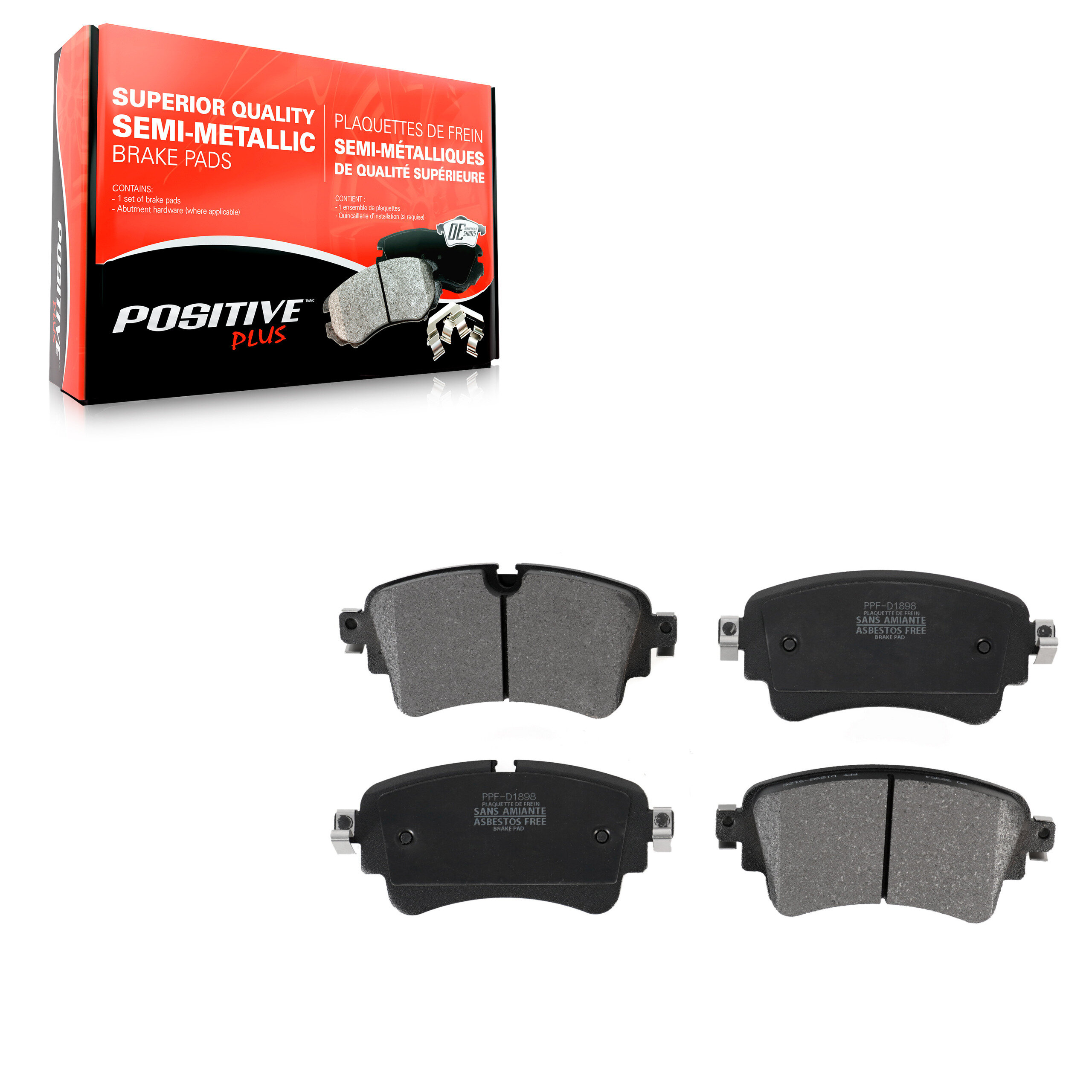 Semi-Metallic Brake Pads